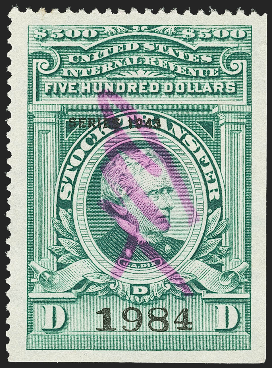 Sale no. 1149 — Lot no. 346 — Siegel Auction Galleries