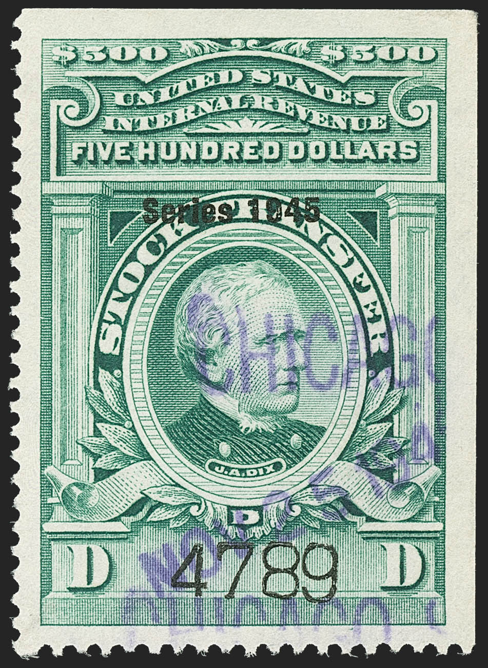 Sale no. 1149 — Lot no. 357 — Siegel Auction Galleries