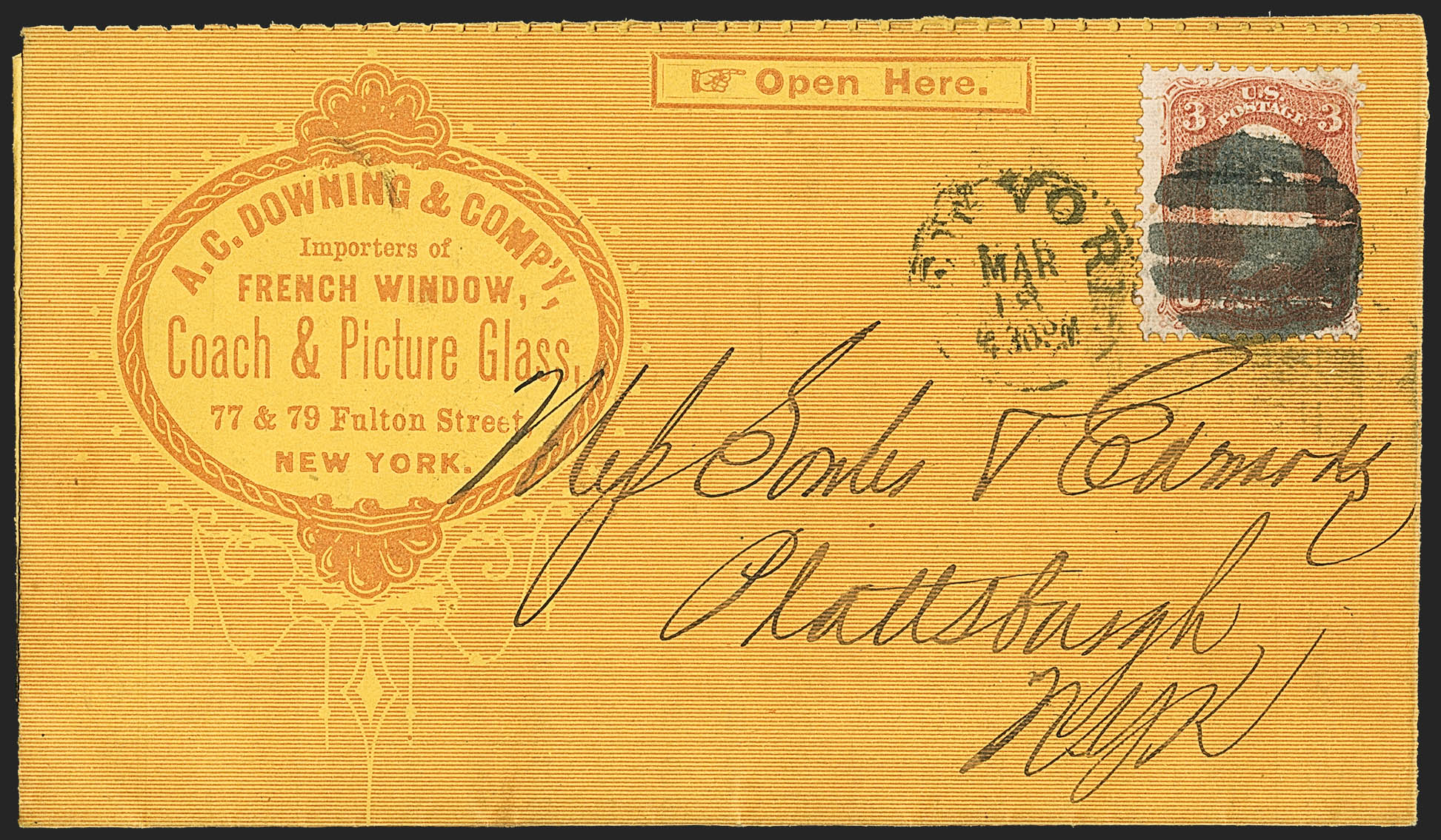 Sale no. 1155 — Lot no. 3203 — Siegel Auction Galleries