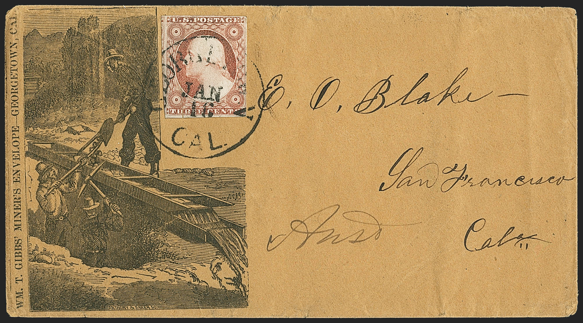 Sale no. 1159 — Lot no. 12 — Siegel Auction Galleries