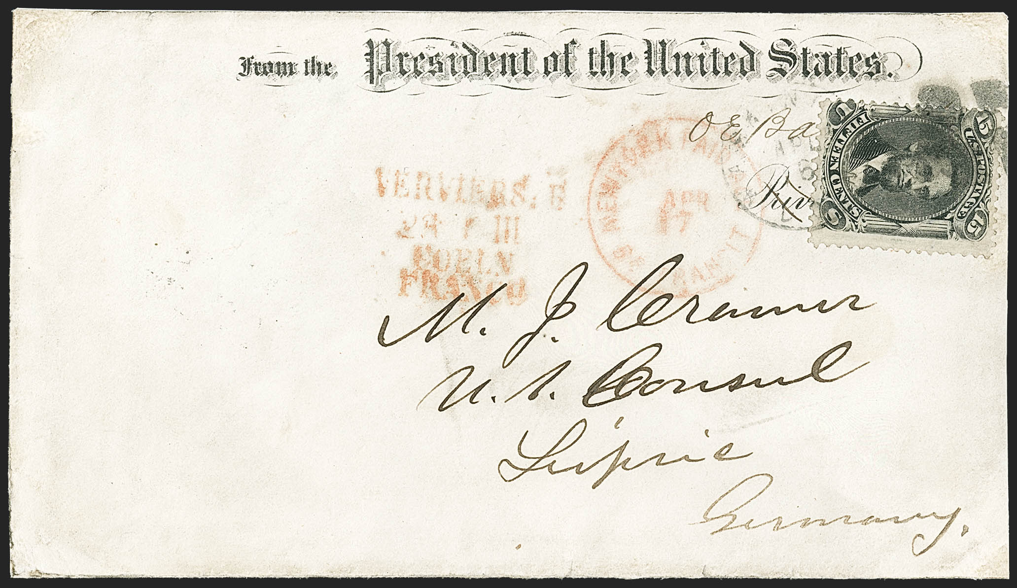 Sale no. 1159 — Lot no. 6 — Siegel Auction Galleries