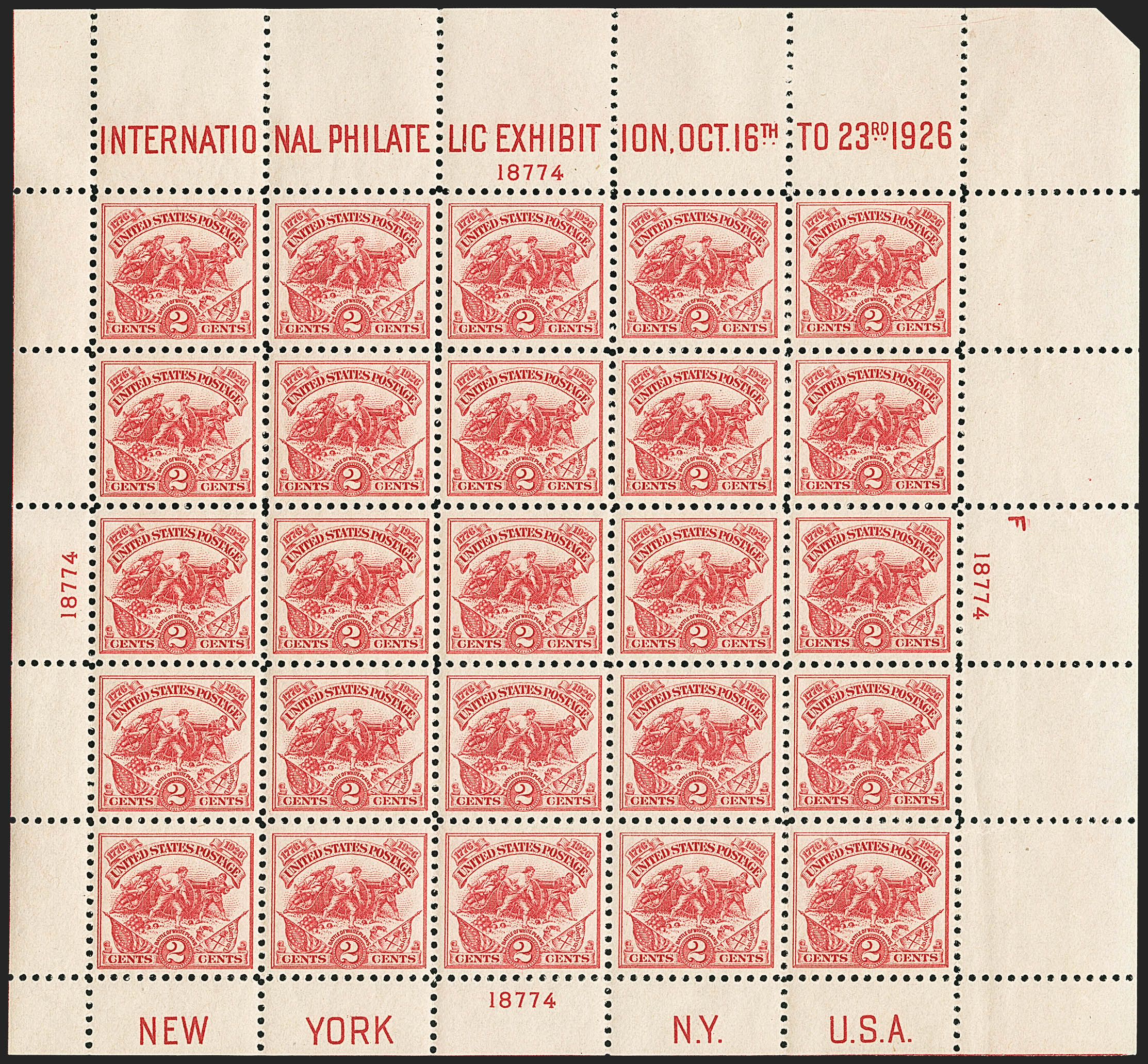 Sale no. 1162 — Lot no. 593 — Siegel Auction Galleries