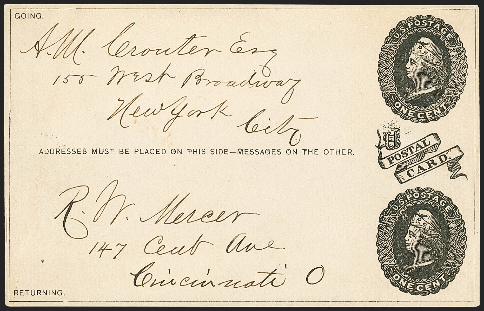 Sale no. 1162 — Lot no. 780 — Siegel Auction Galleries