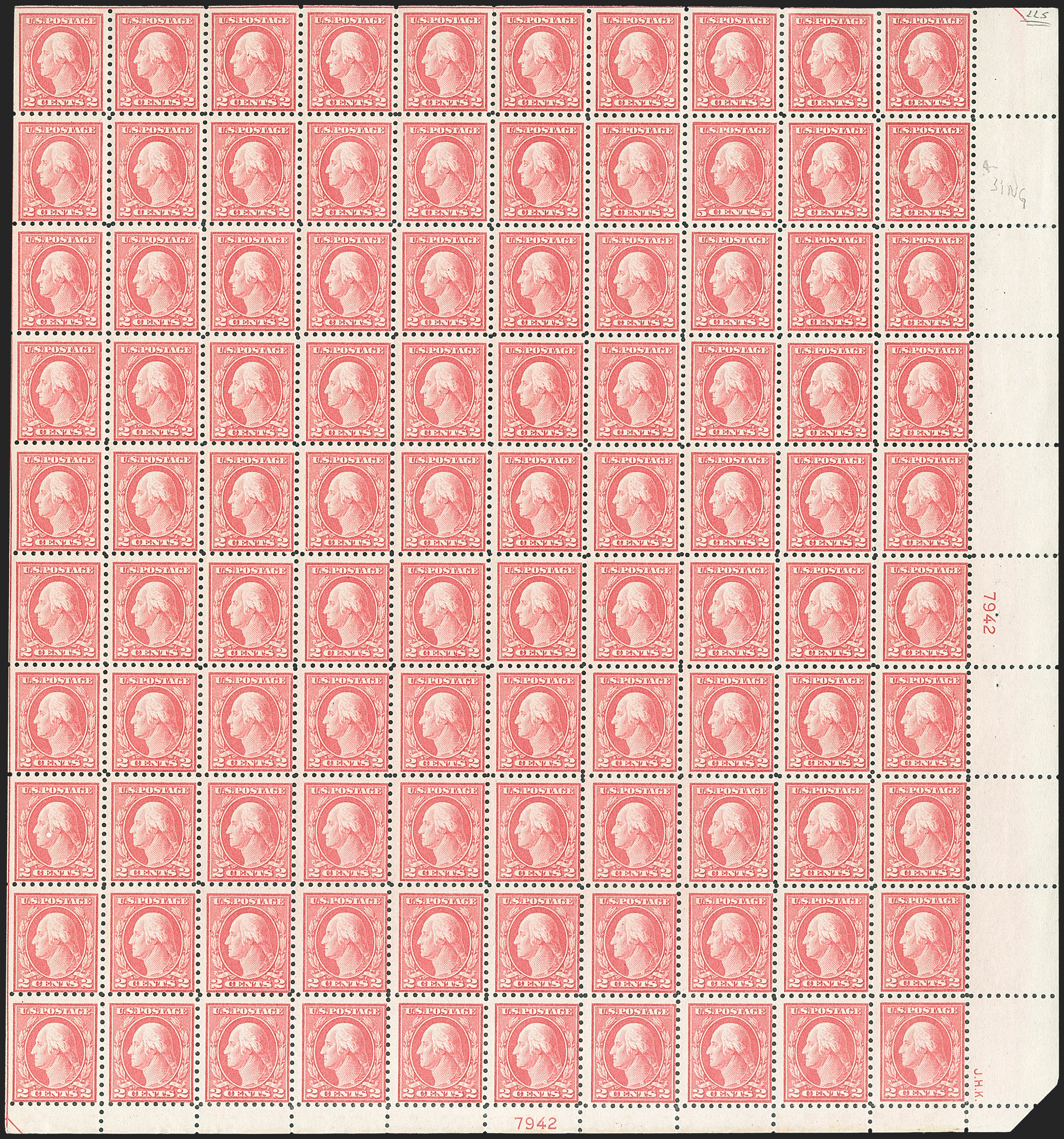 Sale no. 1166 — Lot no. 1054 — Siegel Auction Galleries