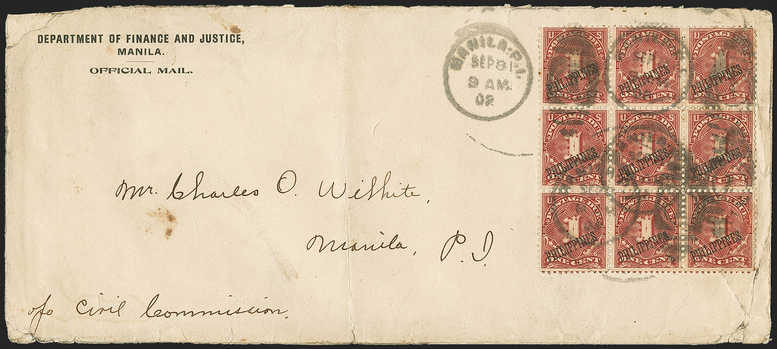 Sale no. 1166 — Lot no. 1413 — Siegel Auction Galleries