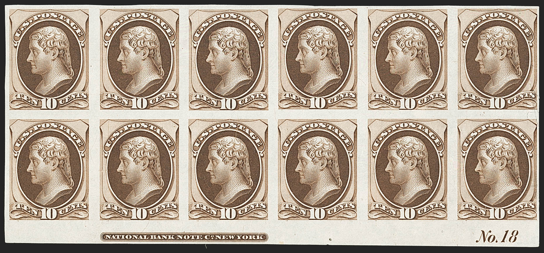 Sale no. 1166 — Lot no. 519 — Siegel Auction Galleries