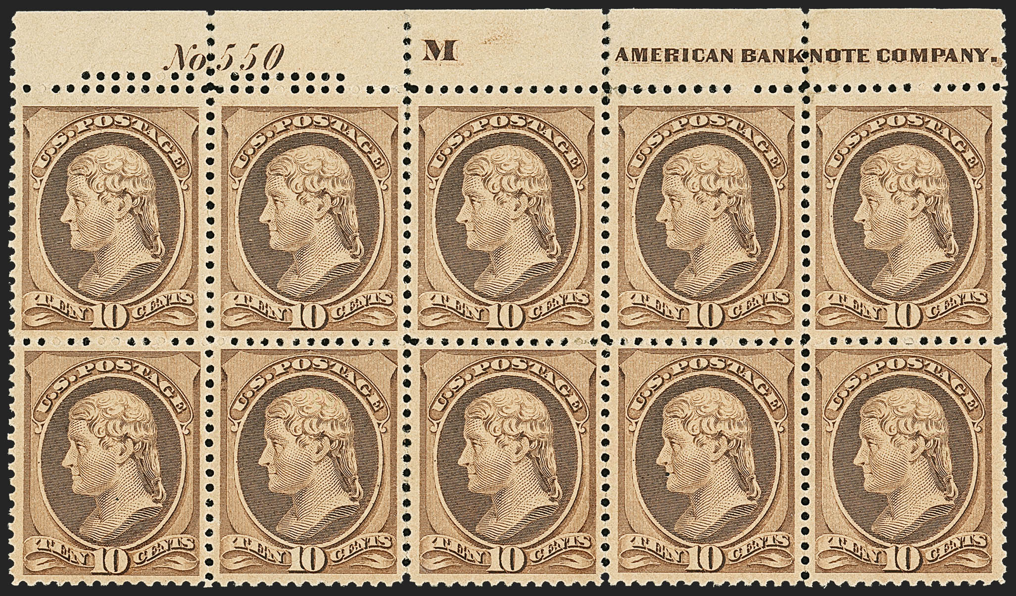 Sale no. 1166 — Lot no. 806 — Siegel Auction Galleries