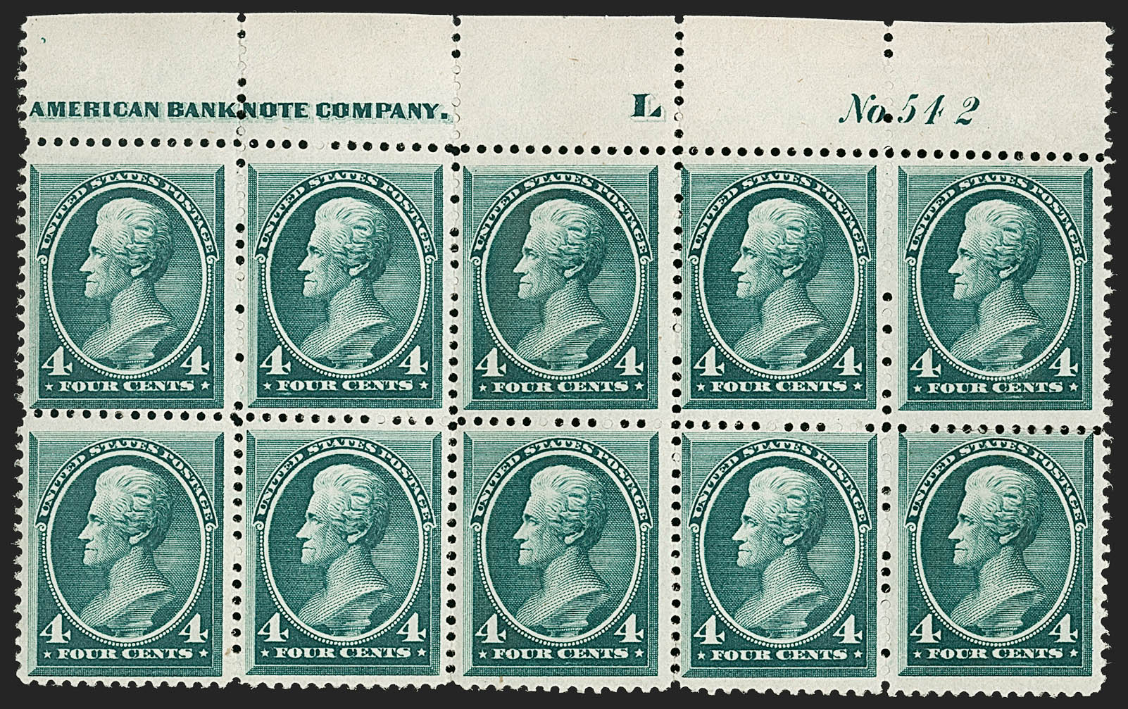Sale no. 1175 — Lot no. 509 — Siegel Auction Galleries