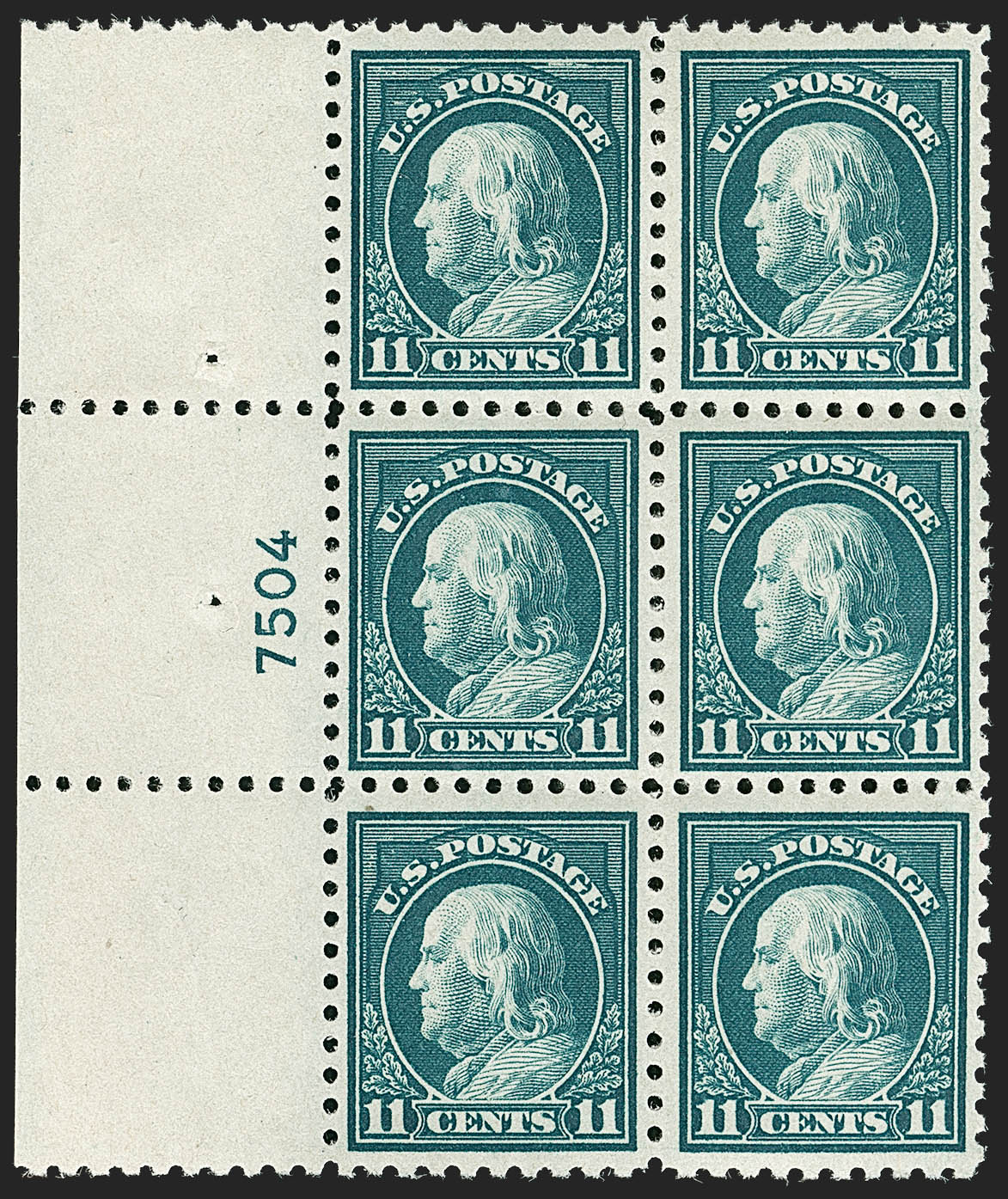 Sale no. 1175 — Lot no. 707 — Siegel Auction Galleries