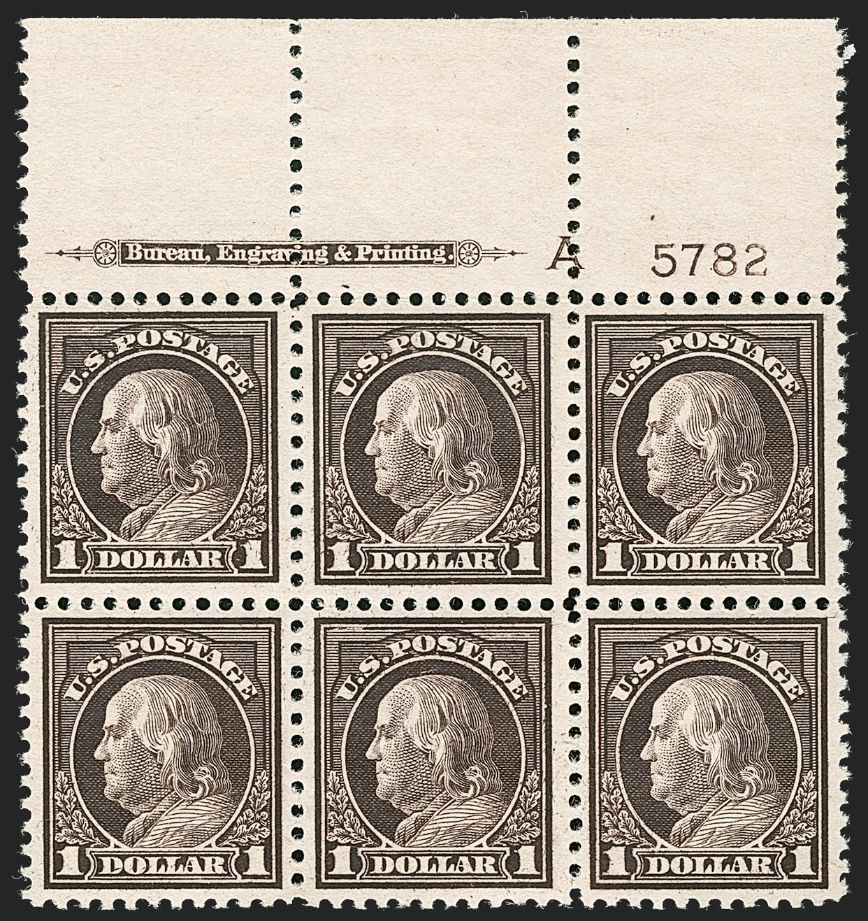 Sale no. 1175 — Lot no. 725 — Siegel Auction Galleries