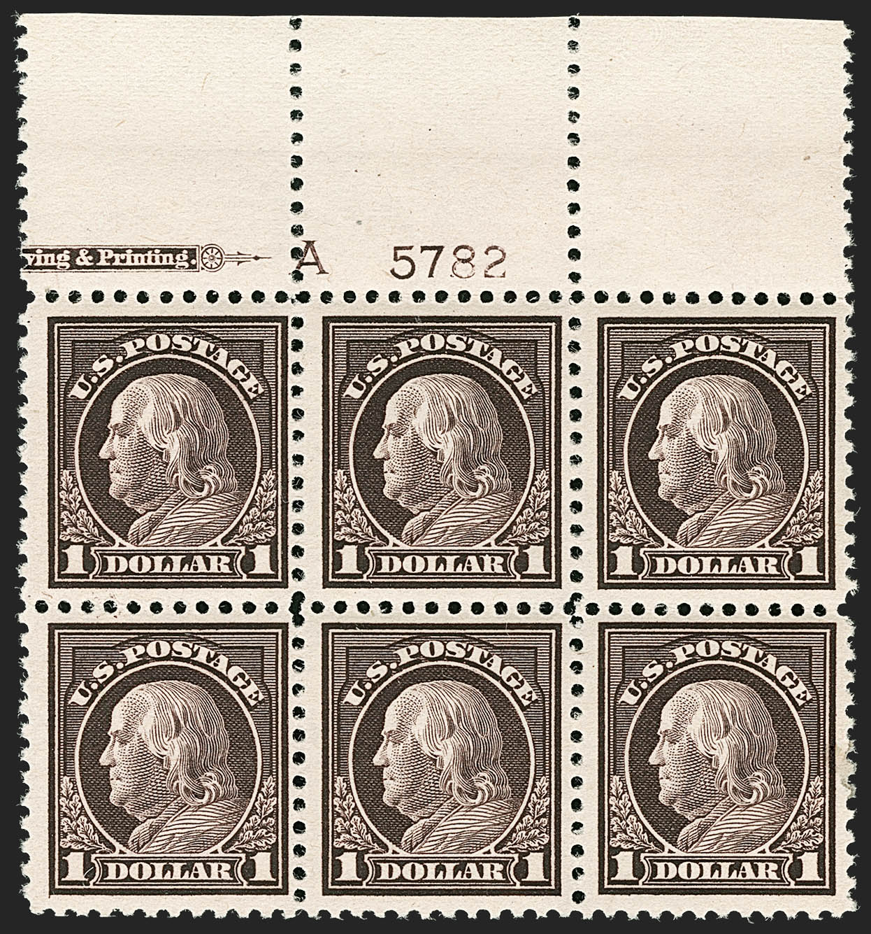 Sale no. 1175 — Lot no. 726 — Siegel Auction Galleries