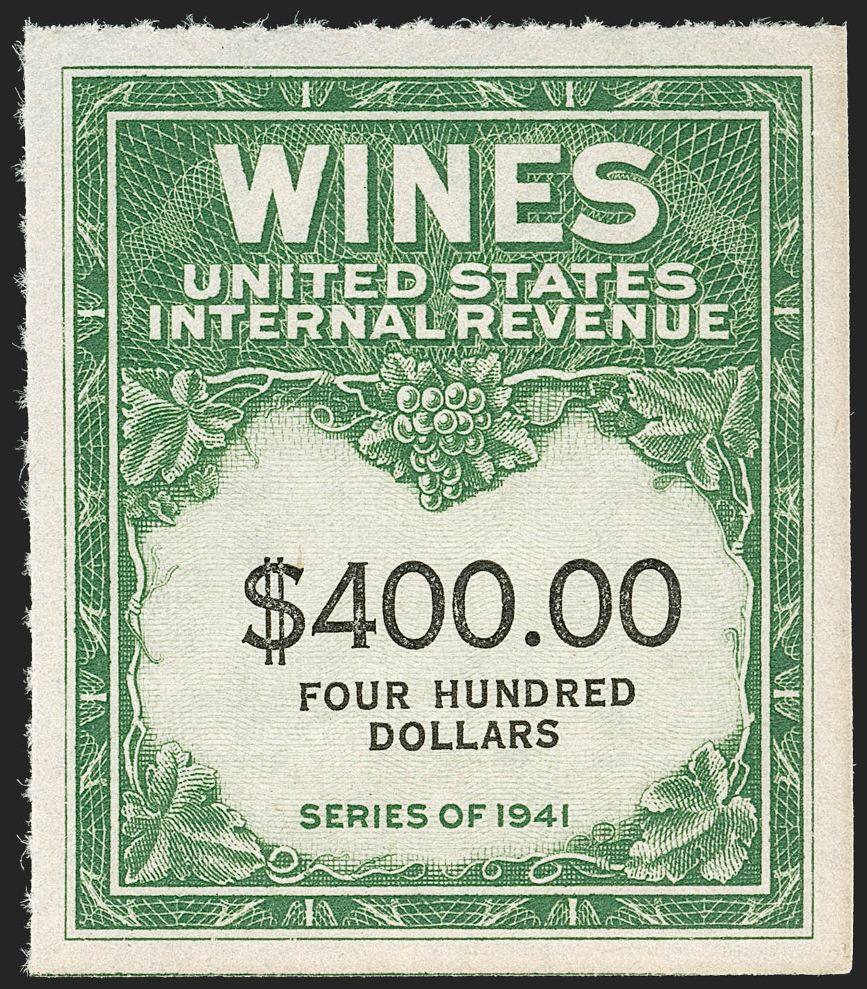 Sale no. 1179 — Lot no. 2721 — Siegel Auction Galleries