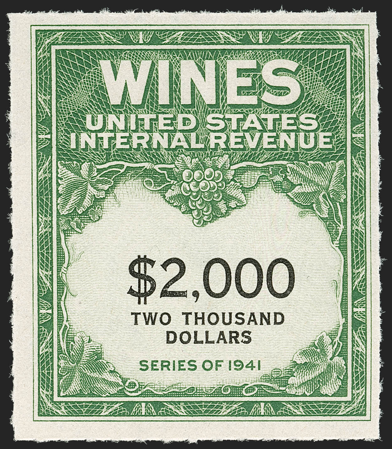 Sale no. 1179 — Lot no. 2723 — Siegel Auction Galleries