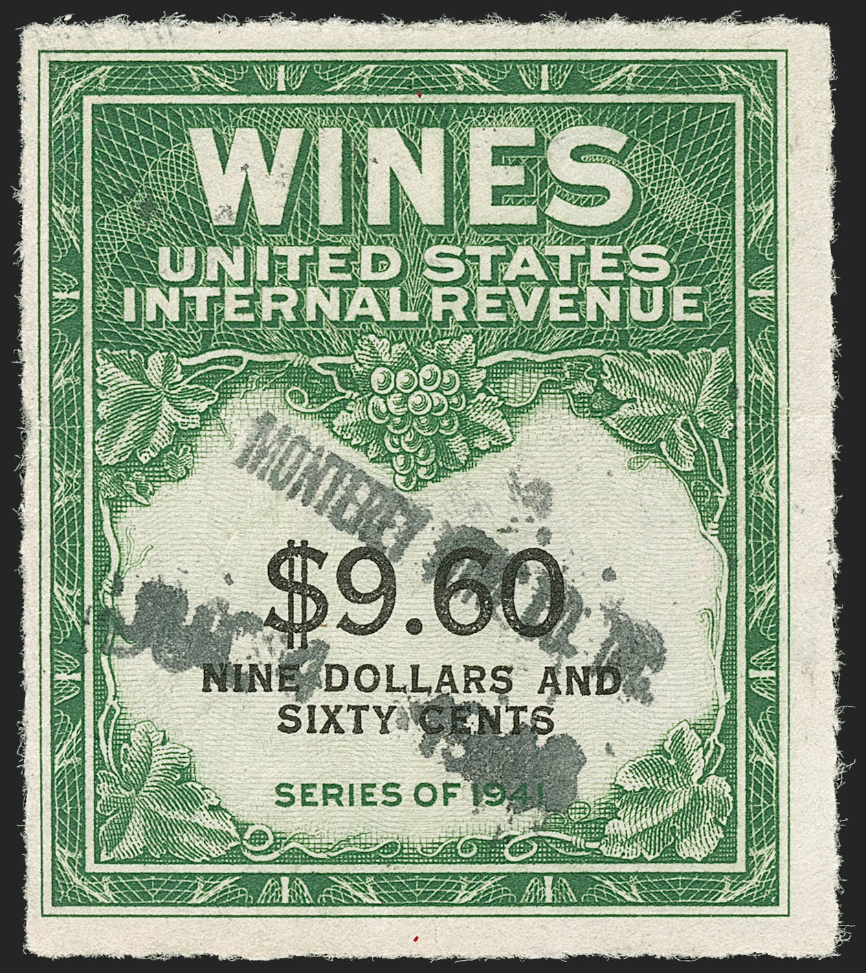 Sale no. 1179 — Lot no. 2732 — Siegel Auction Galleries