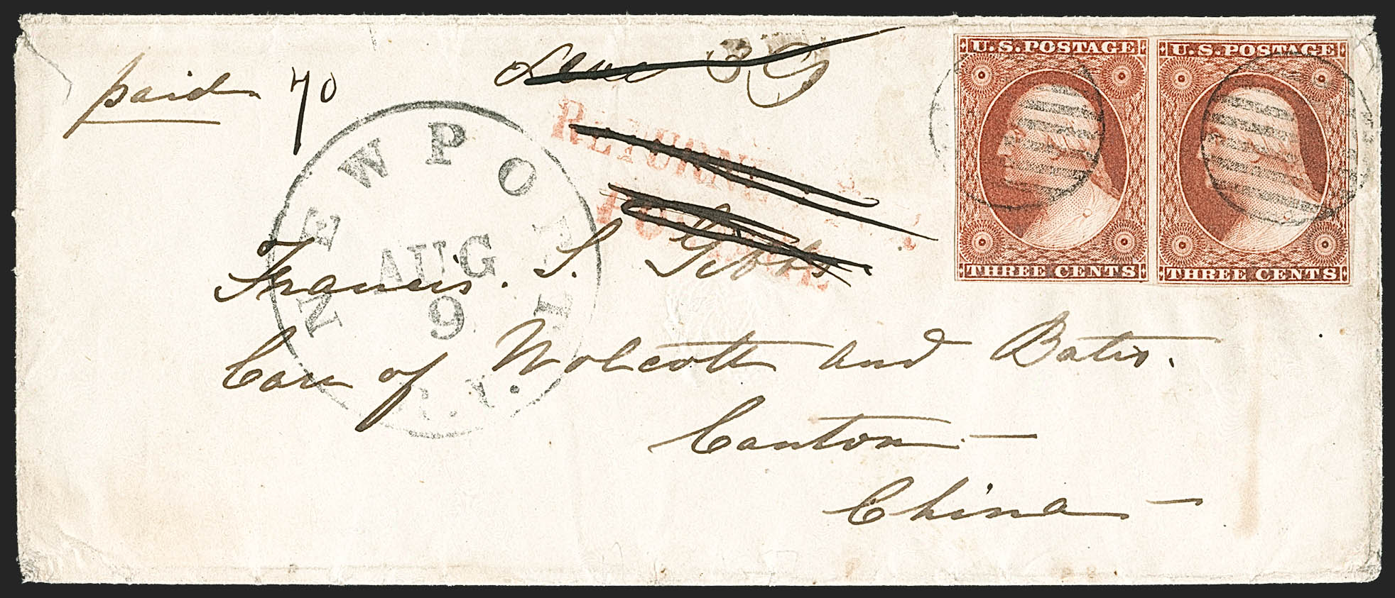 Sale no. 1185 — Lot no. 18 — Siegel Auction Galleries