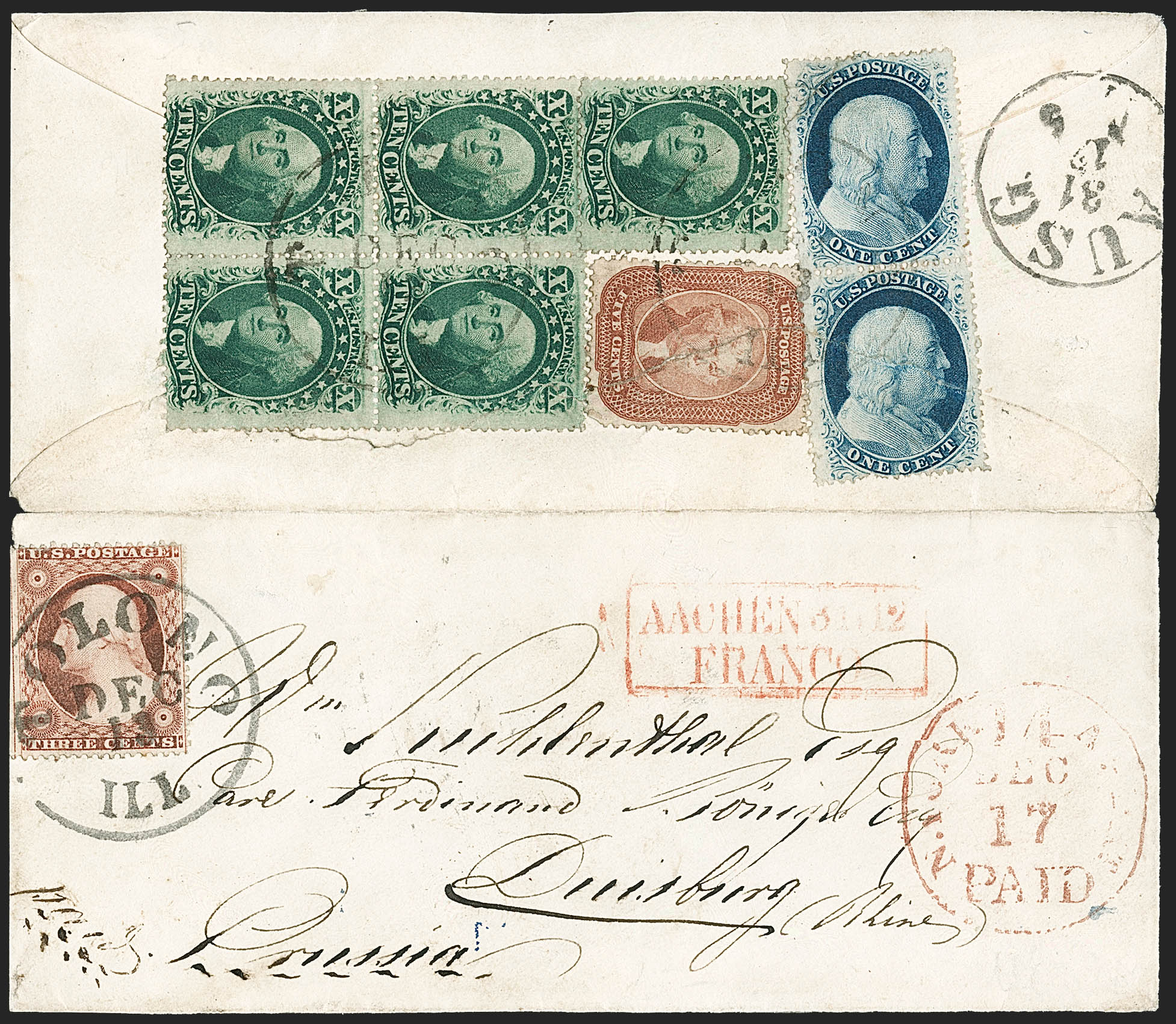 Sale no. 1185 — Lot no. 22 — Siegel Auction Galleries