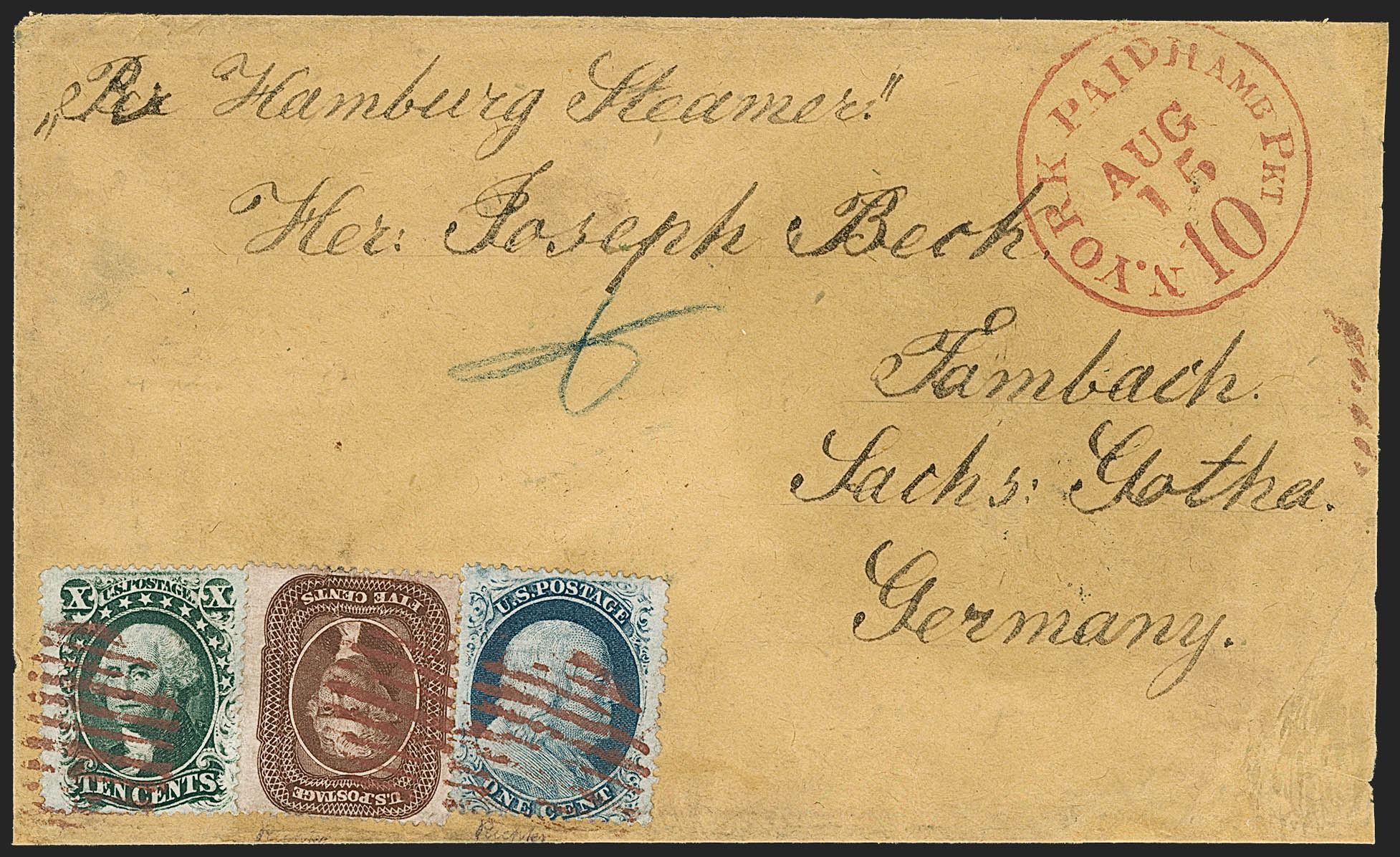 Sale no. 1185 — Lot no. 25 — Siegel Auction Galleries