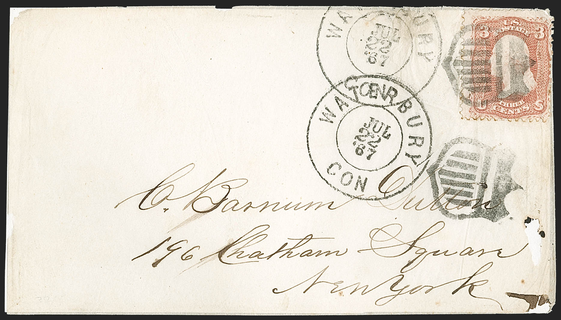 Sale no. 1185 — Lot no. 36 — Siegel Auction Galleries
