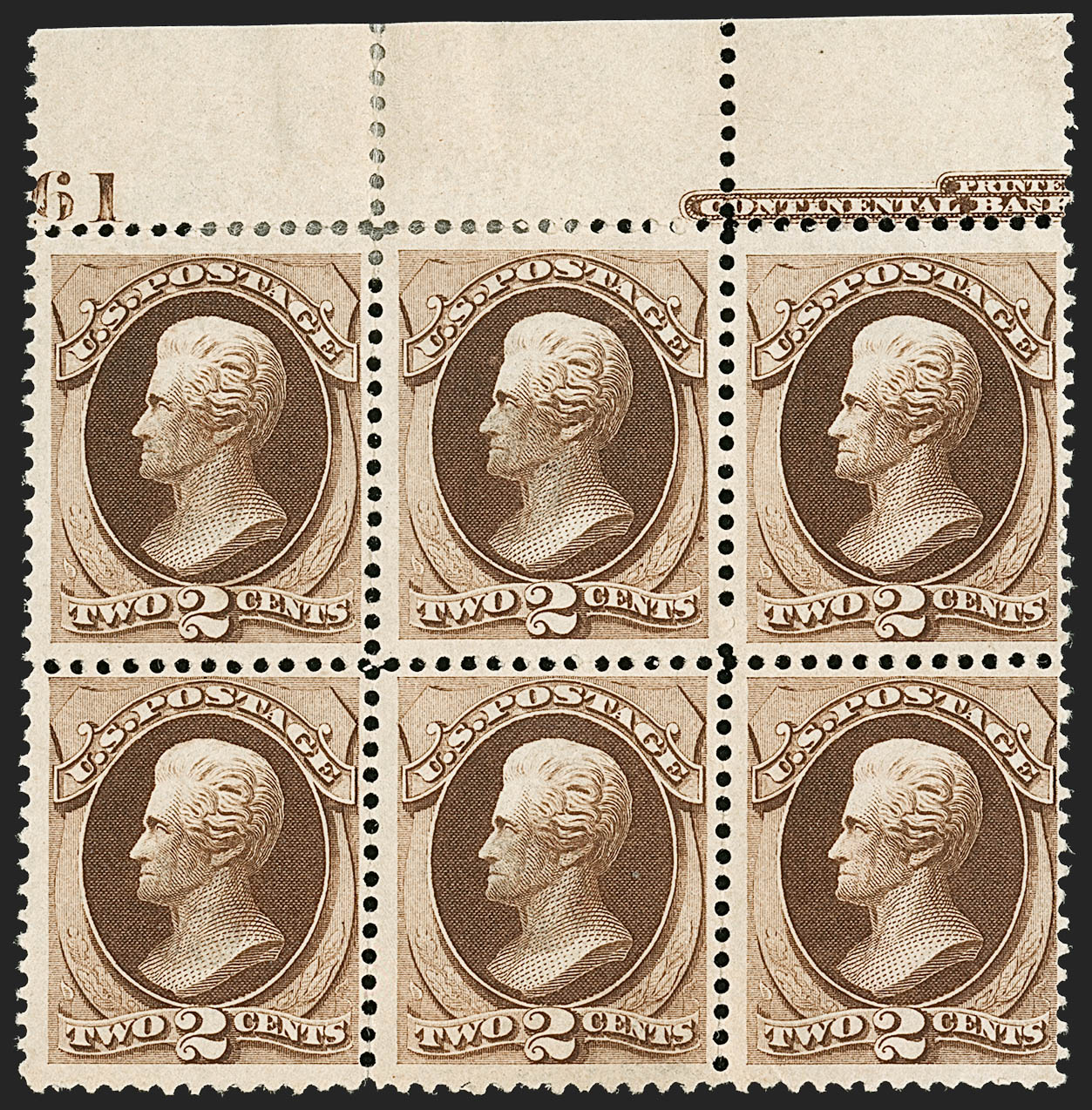 Sale no. 1187 — Lot no. 254 — Siegel Auction Galleries