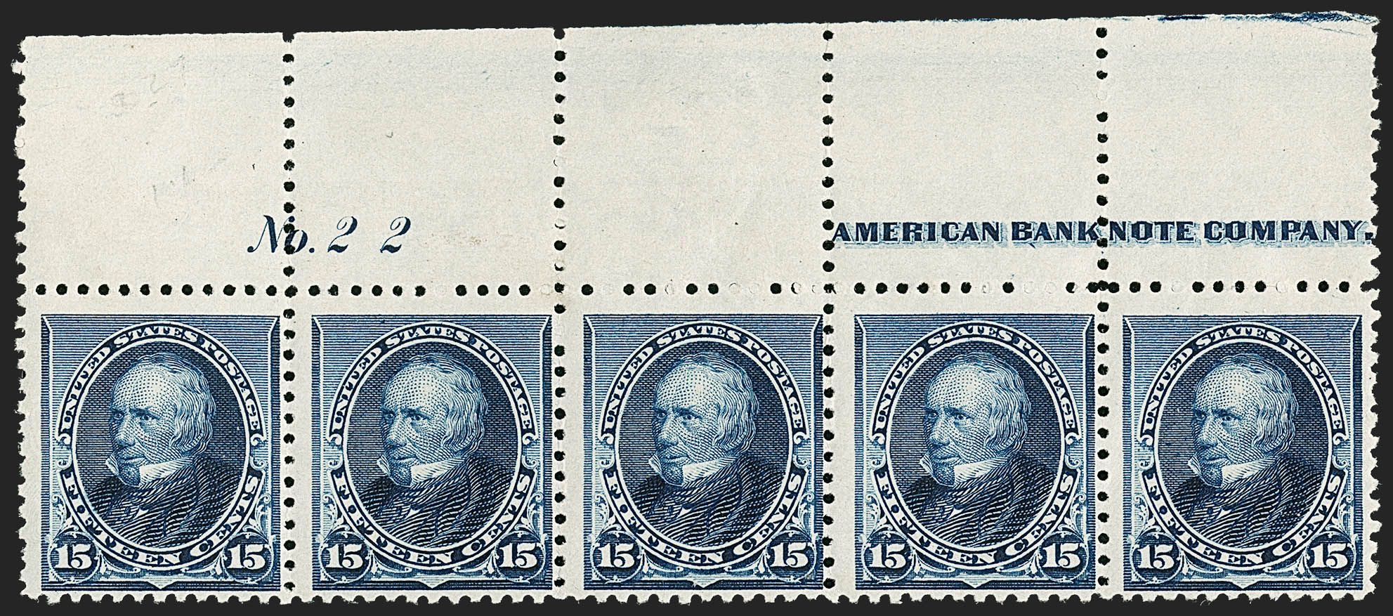 Sale no. 1187 — Lot no. 350 — Siegel Auction Galleries