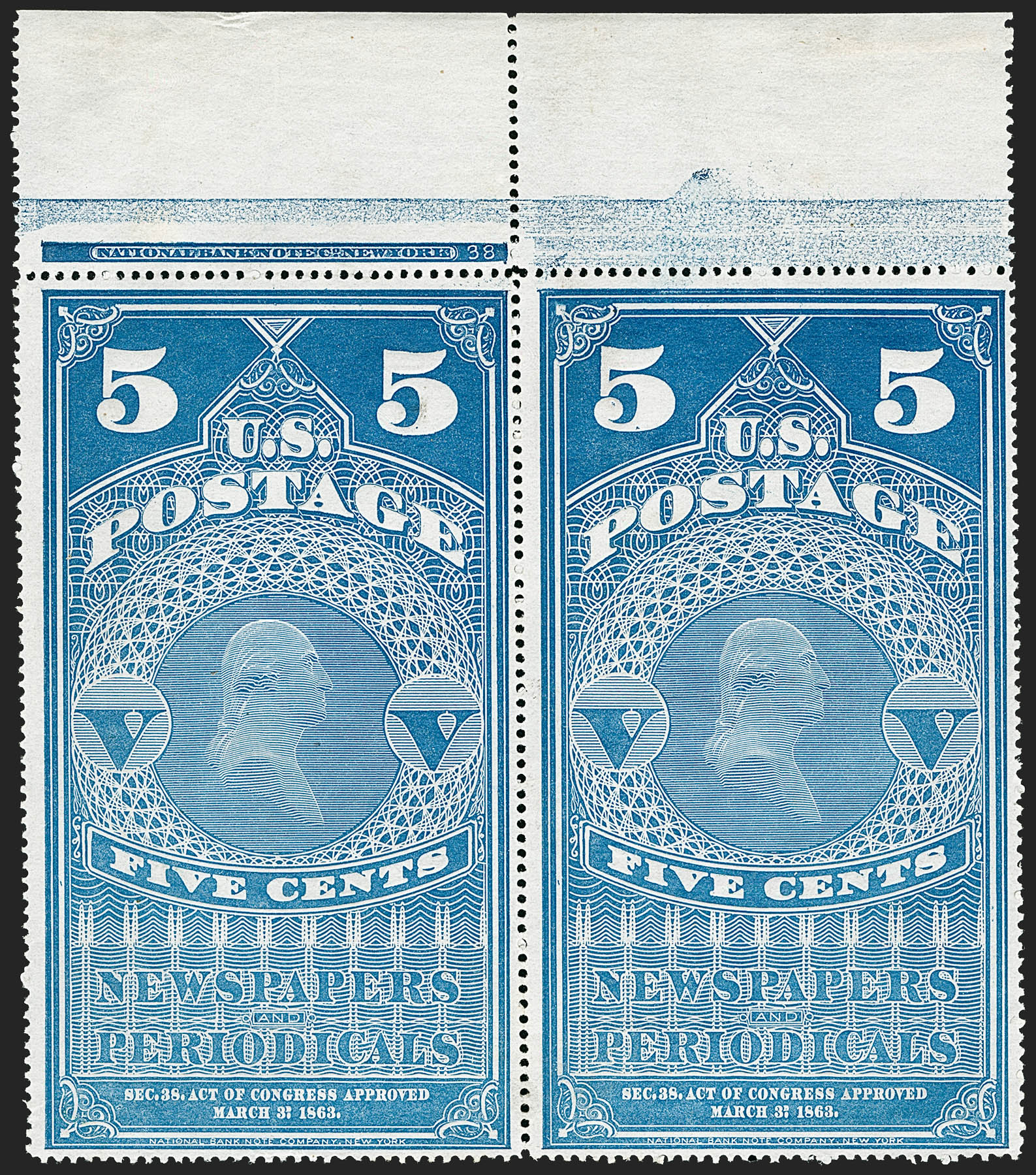 Sale no. 1187 — Lot no. 741 — Siegel Auction Galleries