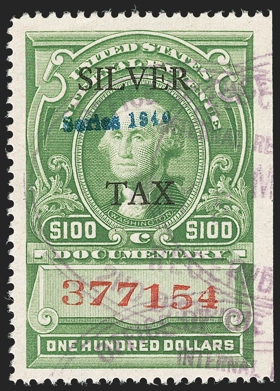Sale no. 1187 — Lot no. 794 — Siegel Auction Galleries