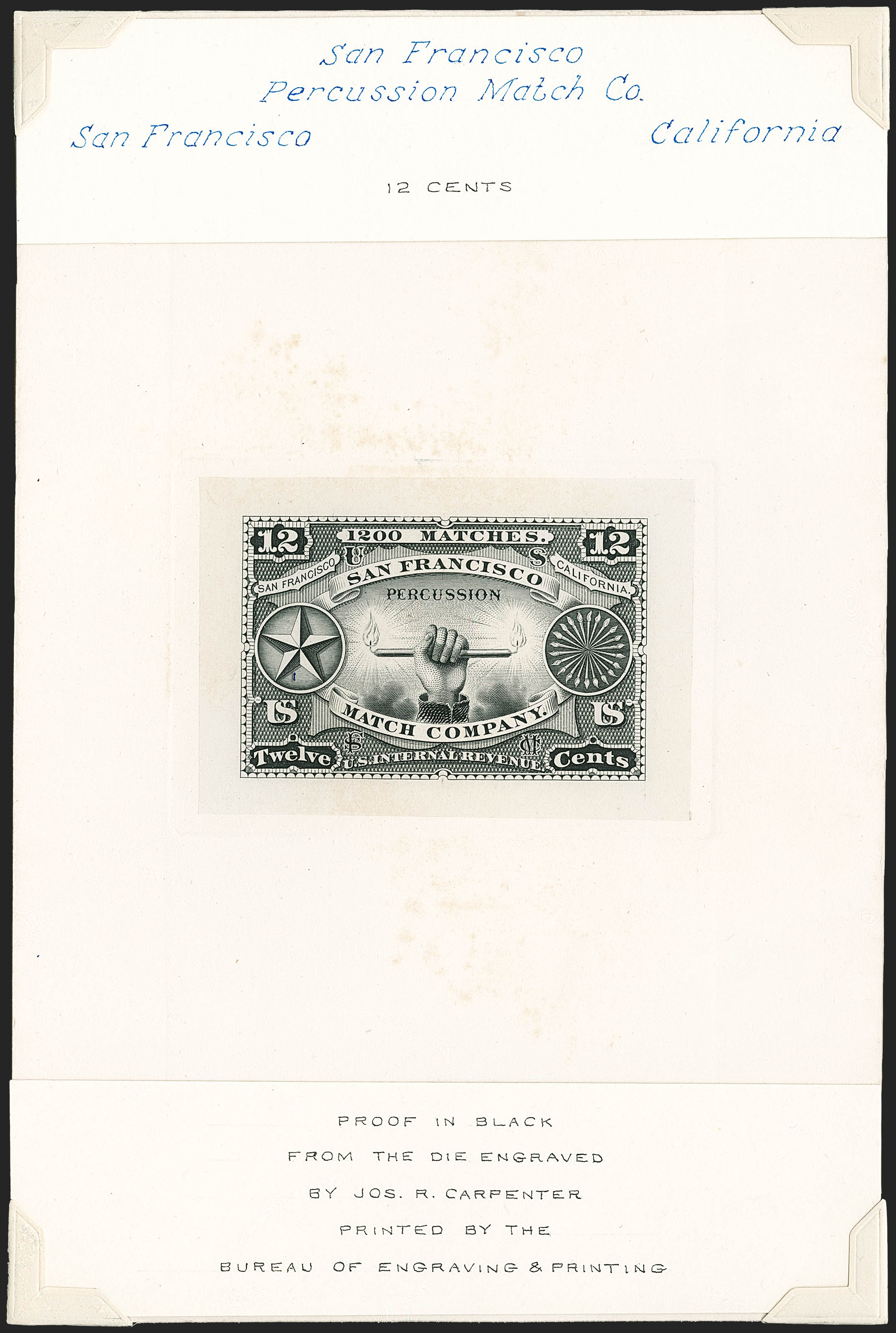 Sale no. 1187 — Lot no. 818 — Siegel Auction Galleries