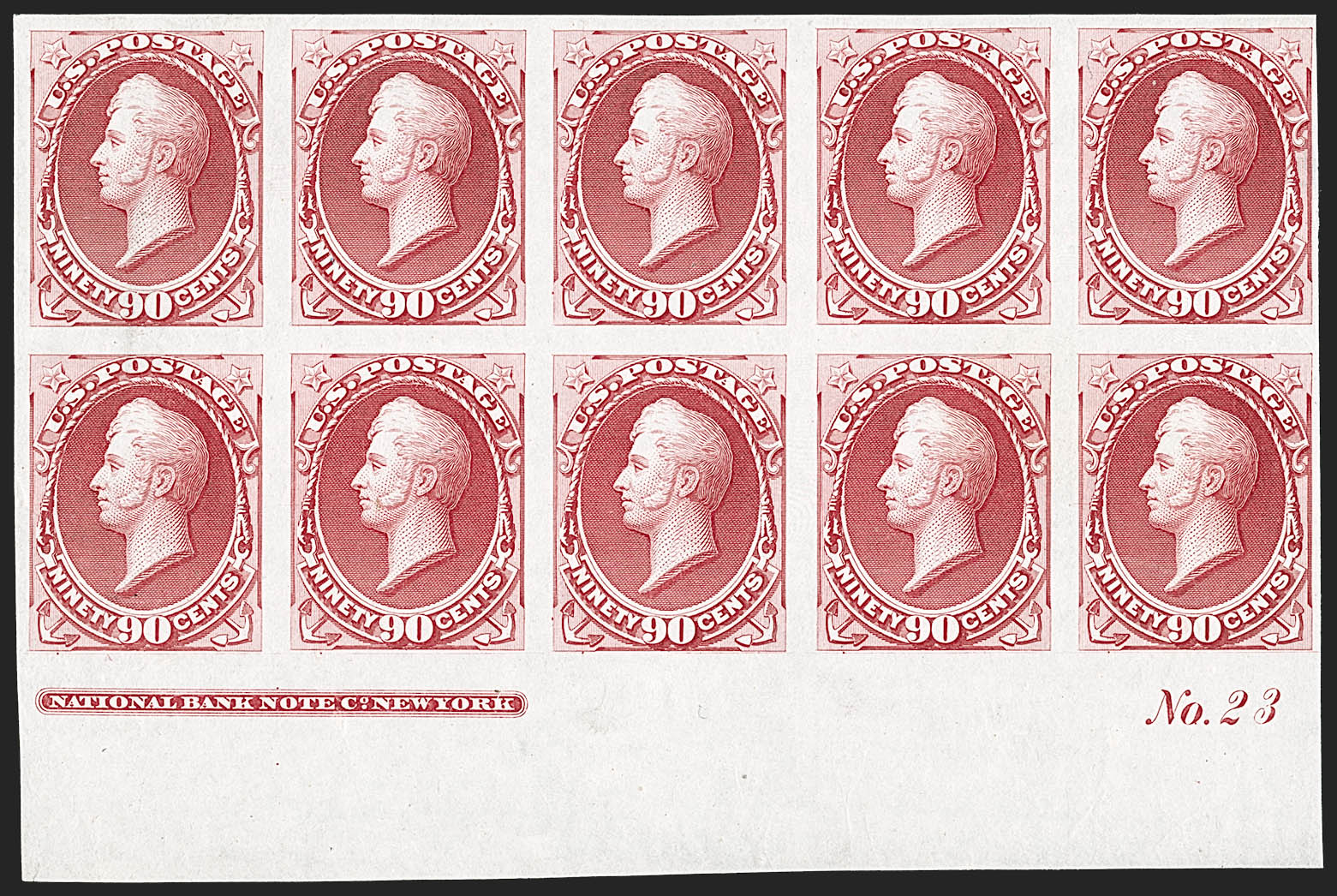 Sale no. 1192 — Lot no. 20 — Siegel Auction Galleries