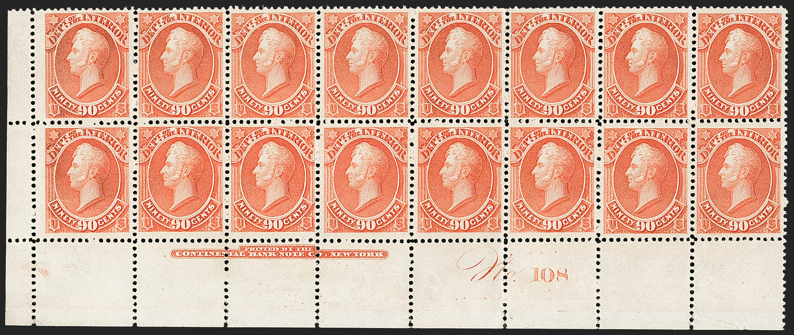 Sale no. 1192 — Lot no. 735 — Siegel Auction Galleries