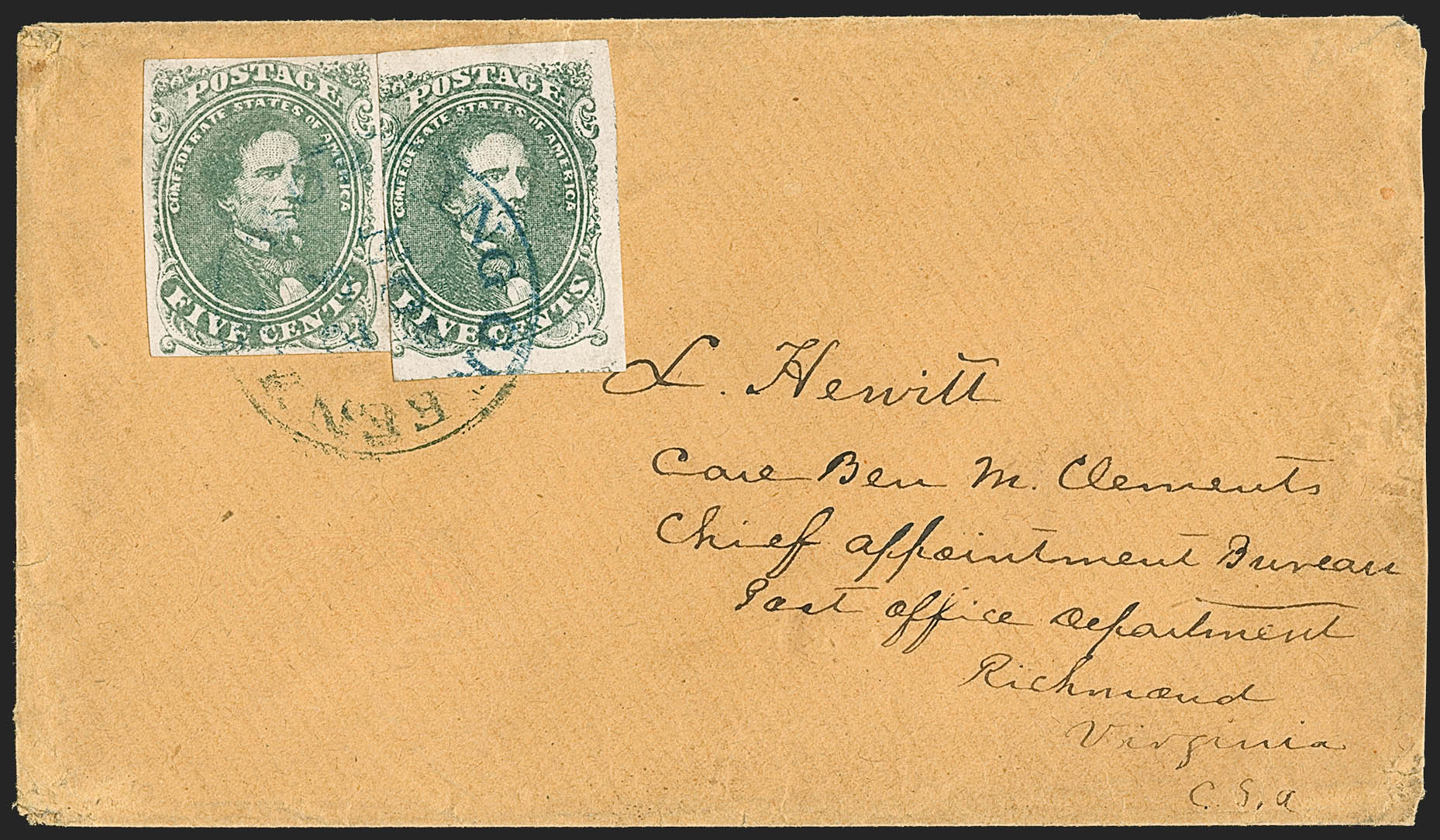 Sale no. 1192 — Lot no. 937 — Siegel Auction Galleries