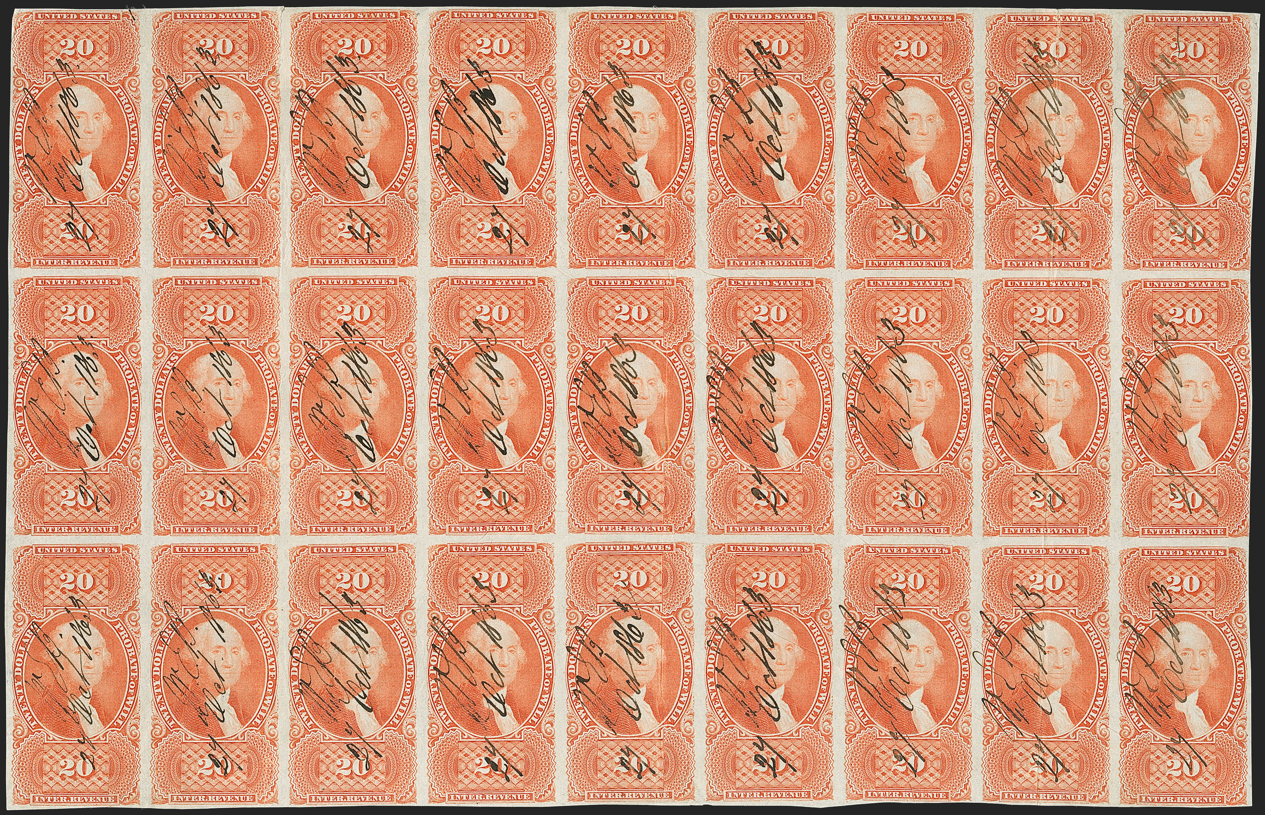 Sale no. 1197 — Lot no. 2168 — Siegel Auction Galleries