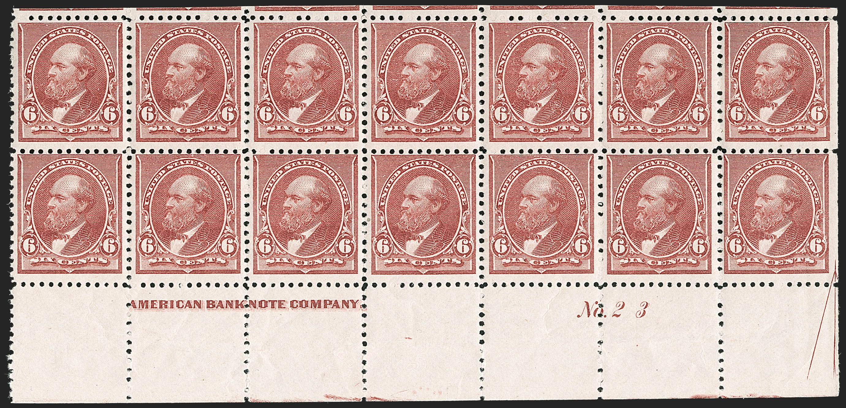 Sale no. 1201 — Lot no. 2073 — Siegel Auction Galleries