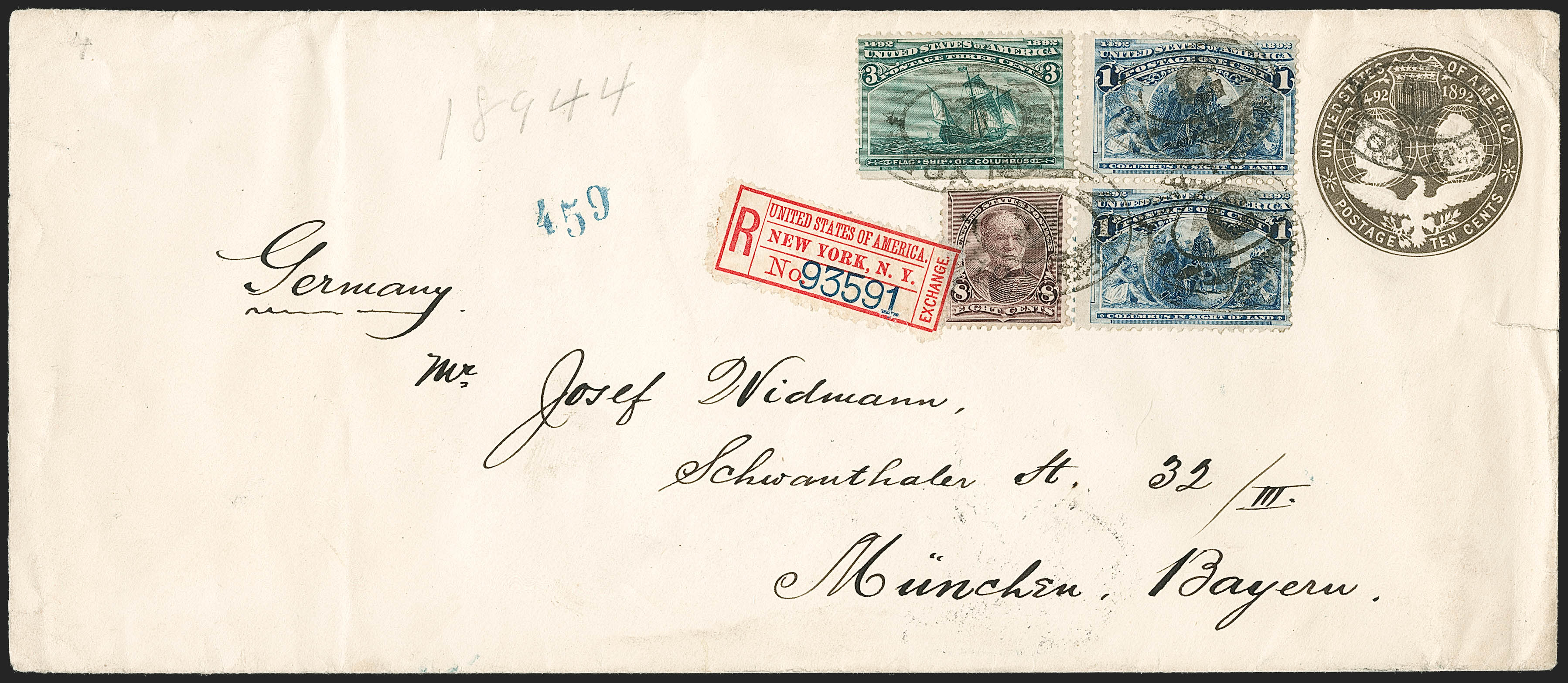 Sale no. 1201 — Lot no. 2095 — Siegel Auction Galleries
