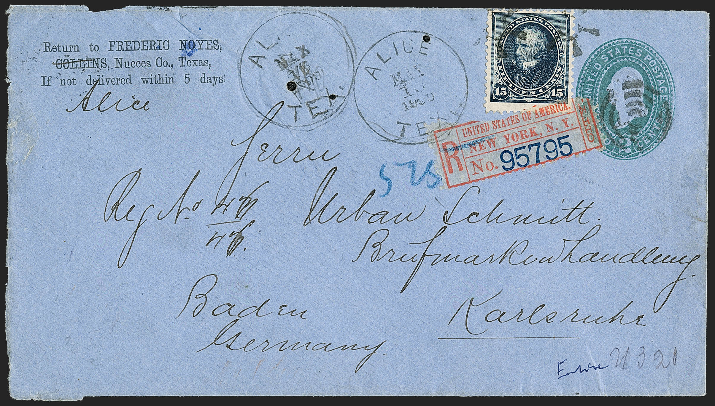 Sale no. 1201 — Lot no. 2097 — Siegel Auction Galleries