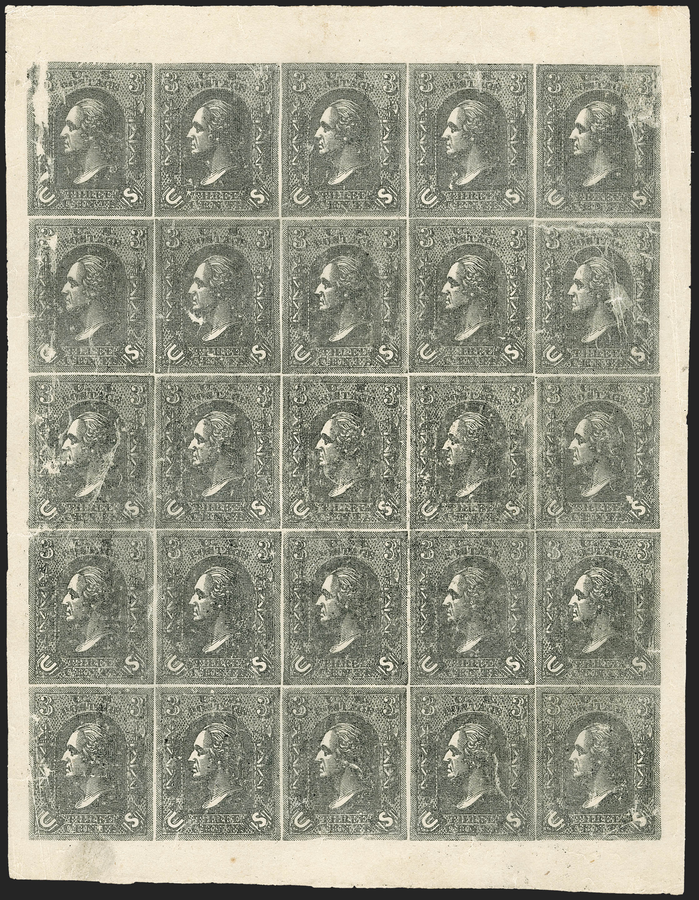 Sale no. 1206 — Lot no. 19 — Siegel Auction Galleries