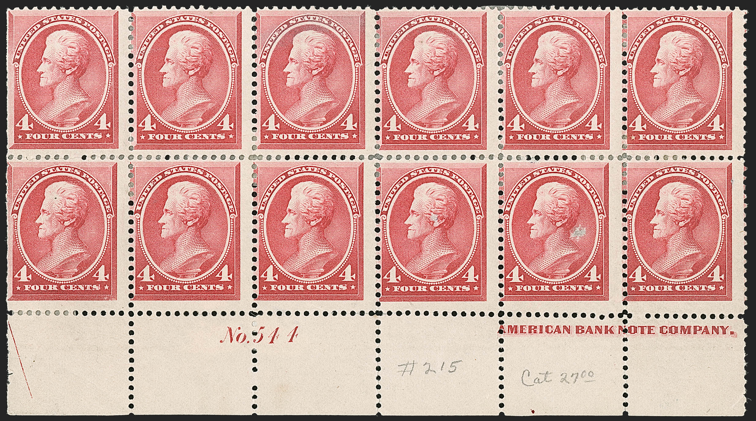 Sale no. 1206 — Lot no. 227 — Siegel Auction Galleries