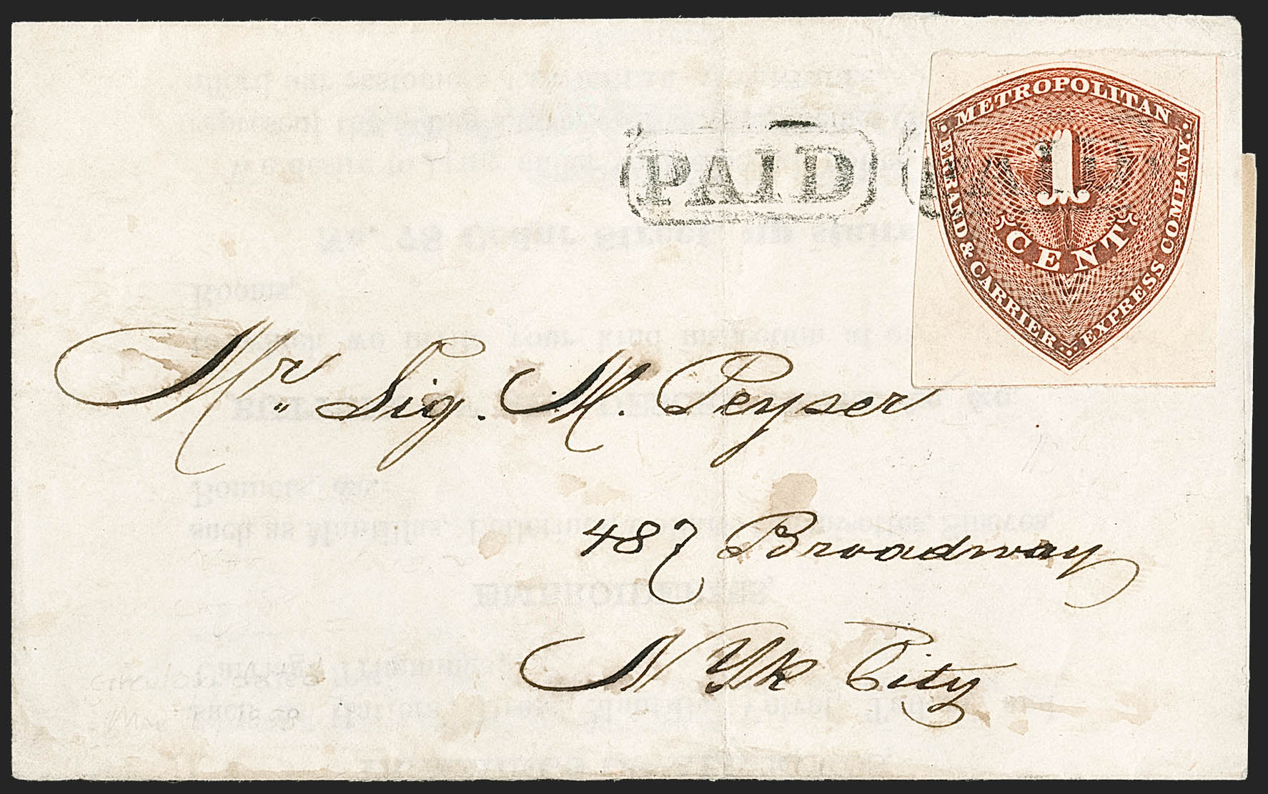 Sale no. 1206 — Lot no. 767 — Siegel Auction Galleries