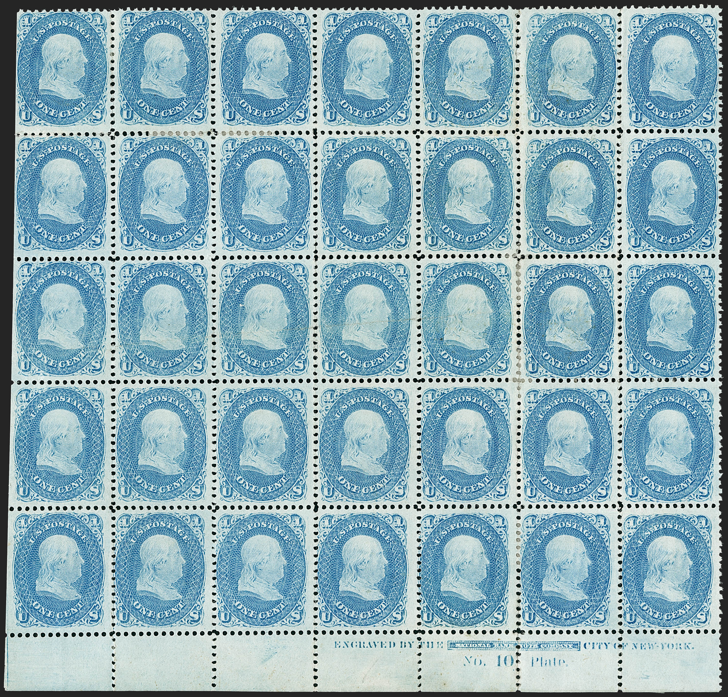 Sale no. 1209 — Lot no. 1113 — Siegel Auction Galleries