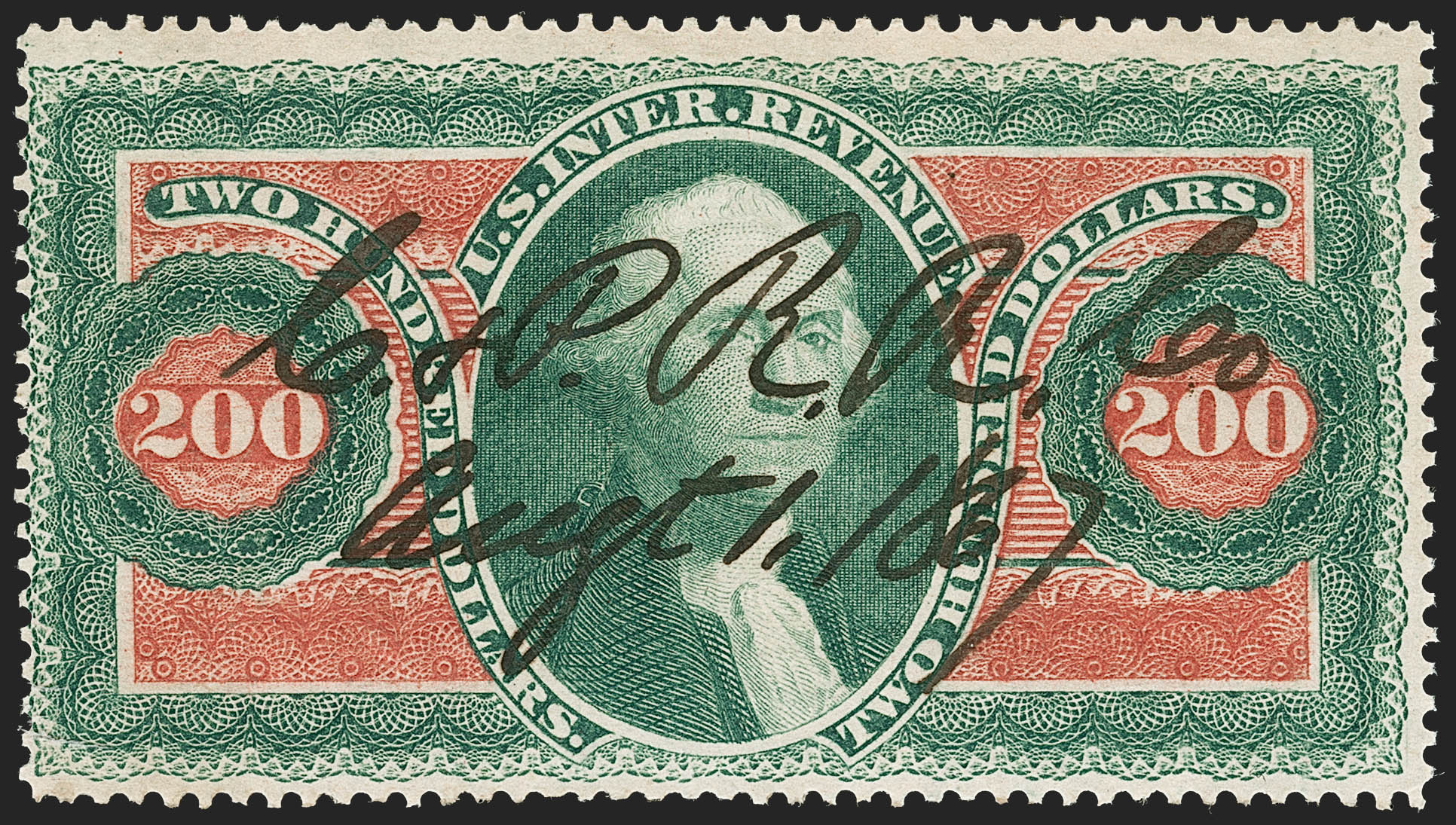 Sale no. 1209 — Lot no. 1576 — Siegel Auction Galleries