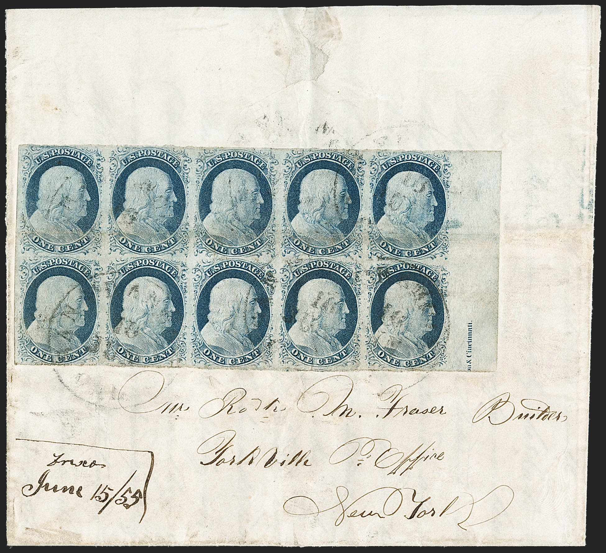 Sale no. 1211 — Lot no. 182 — Siegel Auction Galleries