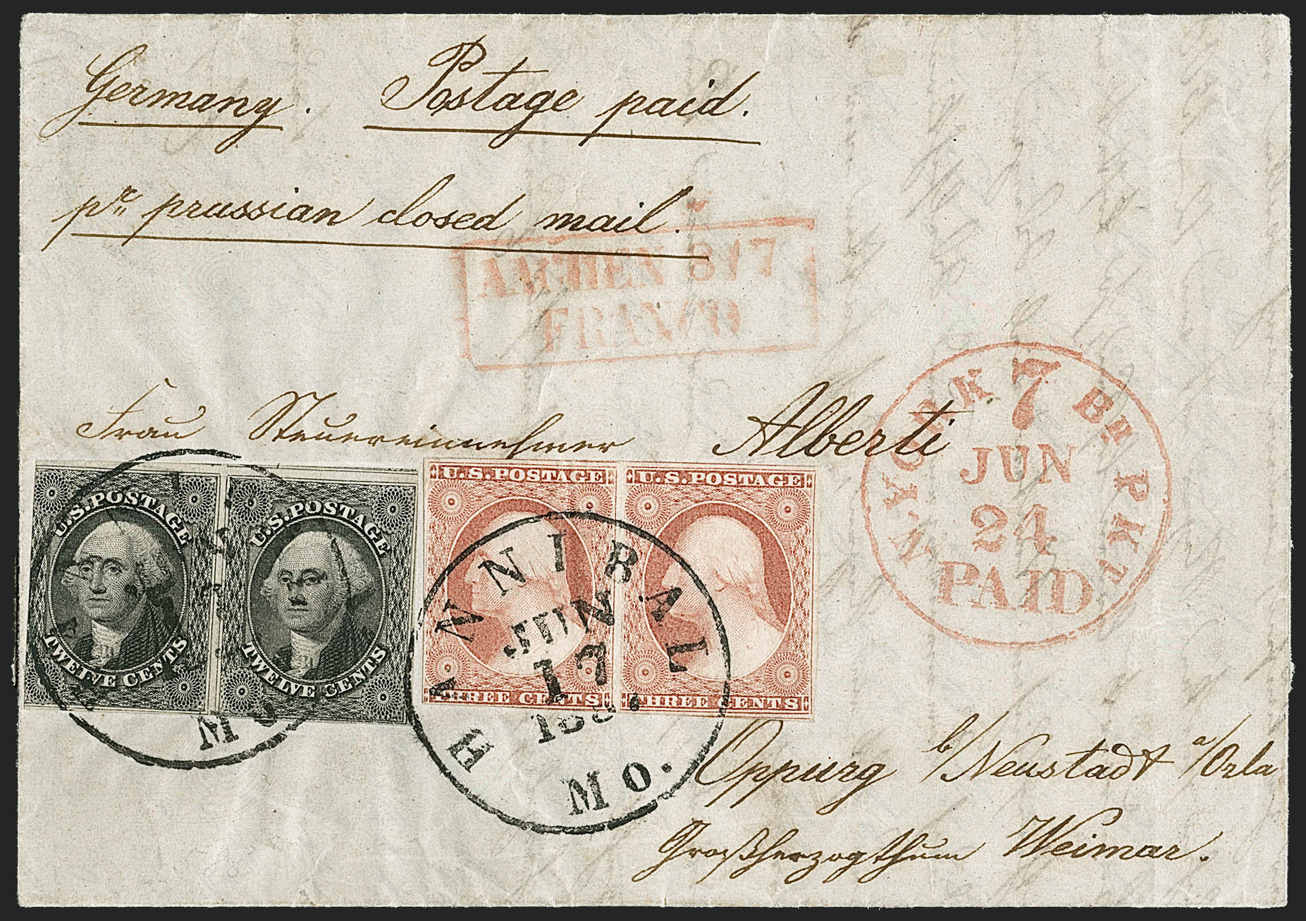 Sale no. 1211 — Lot no. 287 — Siegel Auction Galleries