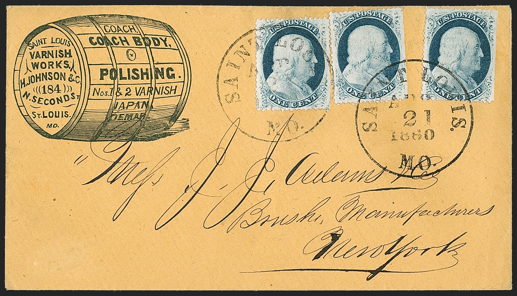 Sale no. 1211 — Lot no. 307 — Siegel Auction Galleries