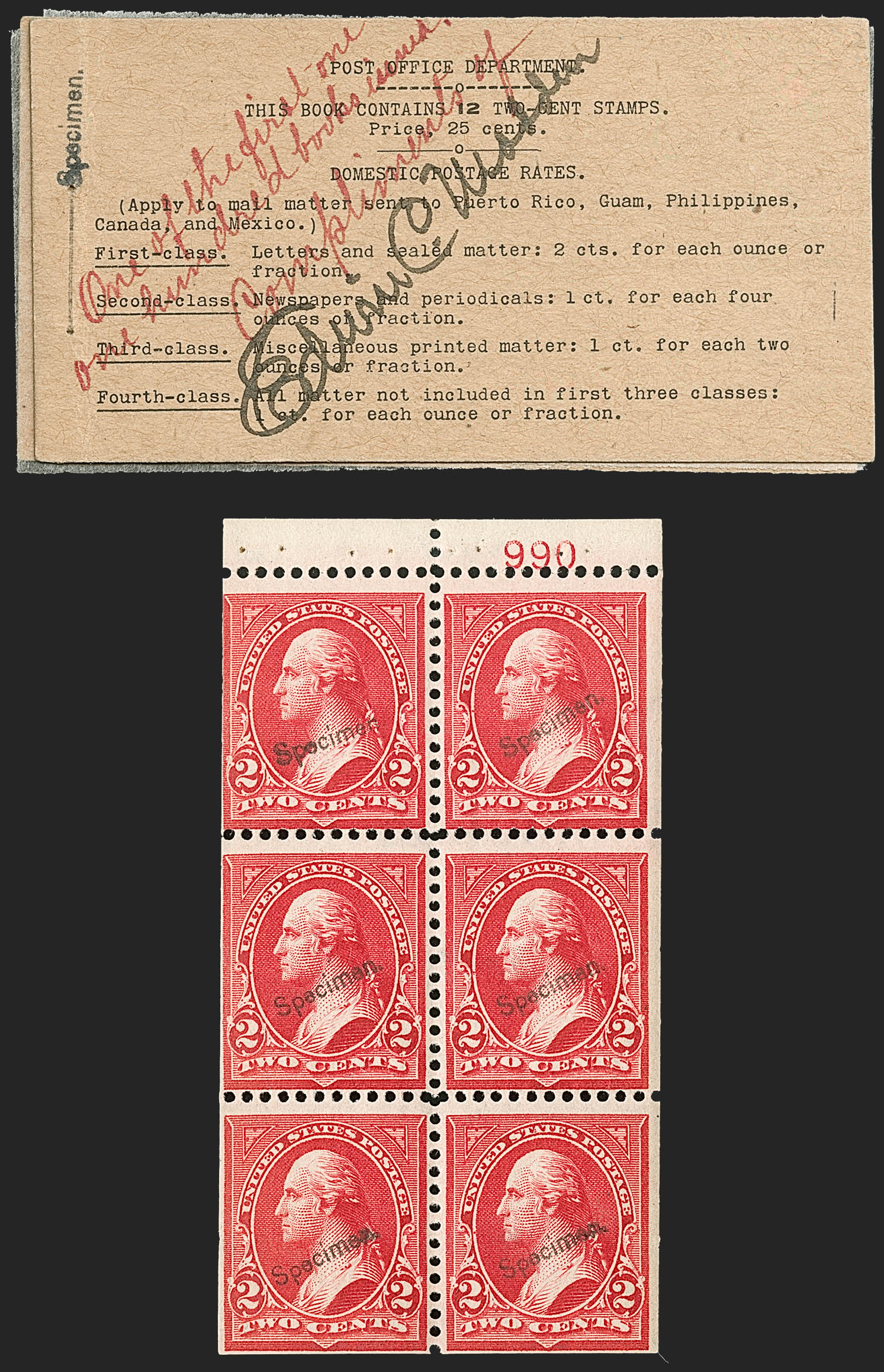 Sale no. 1217 — Lot no. 1021 — Siegel Auction Galleries