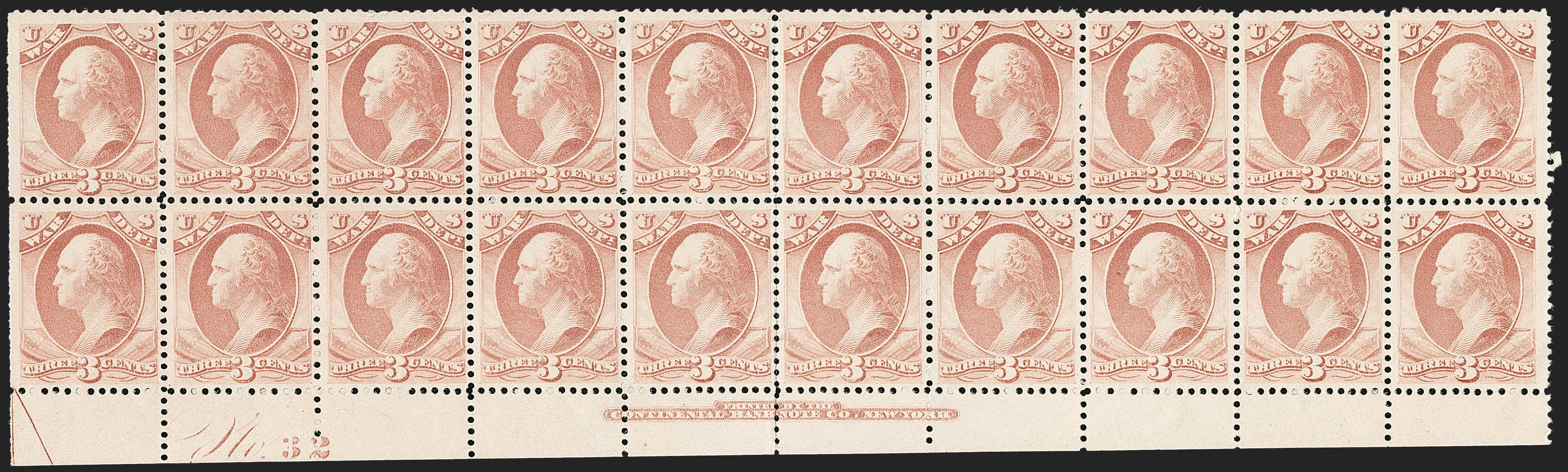 Sale no. 1217 — Lot no. 1282 — Siegel Auction Galleries