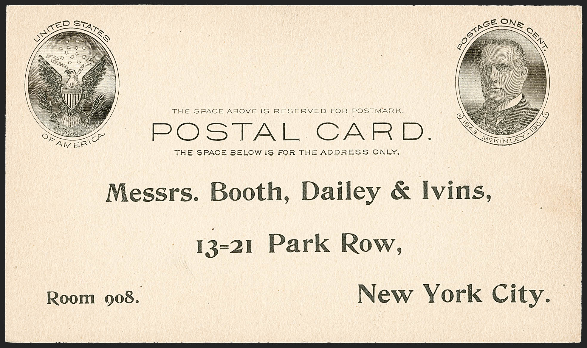 Sale no. 1217 — Lot no. 1368 — Siegel Auction Galleries