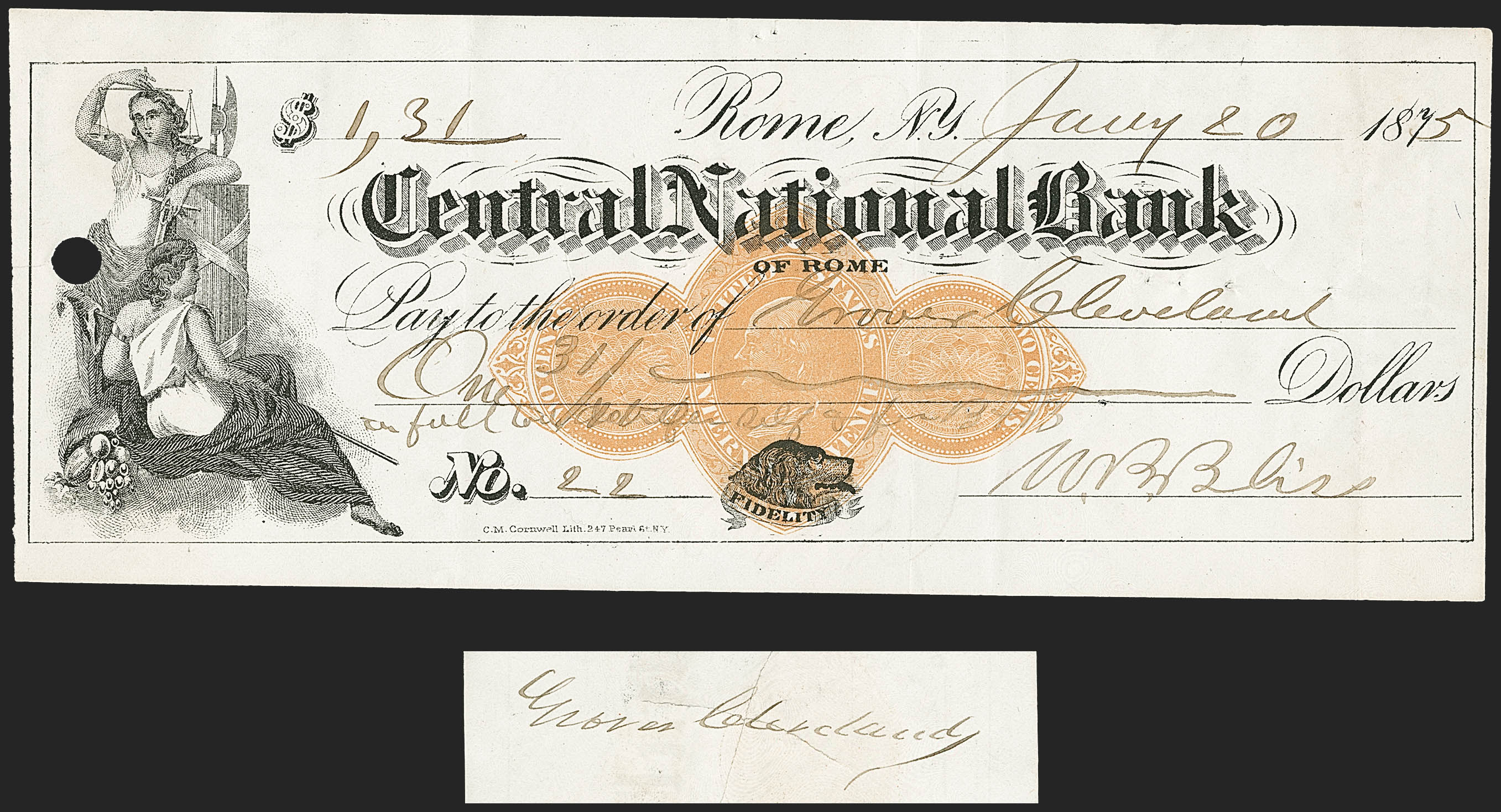 Sale no. 1217 — Lot no. 1477 — Siegel Auction Galleries