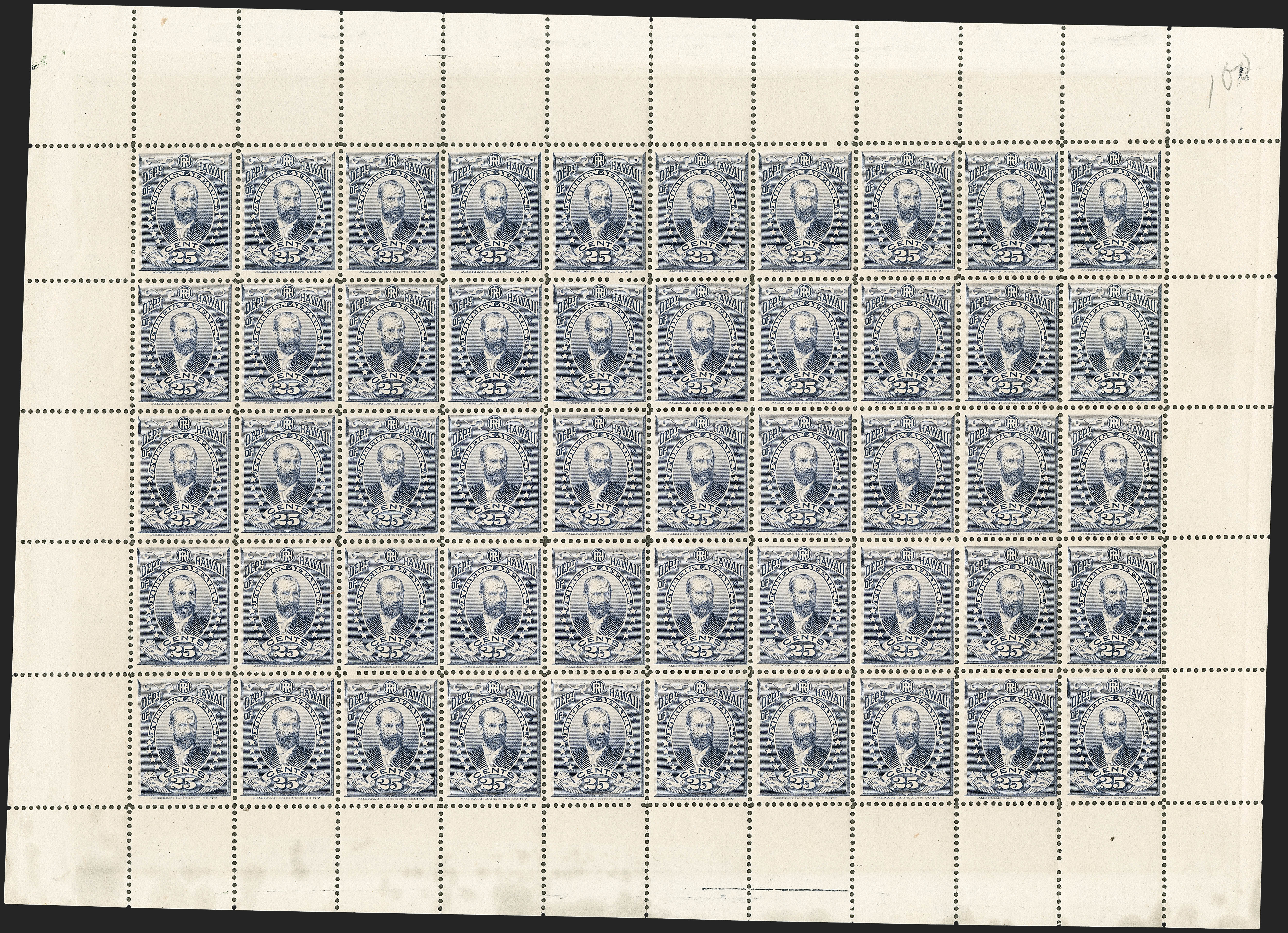 Sale no. 1217 — Lot no. 1525 — Siegel Auction Galleries