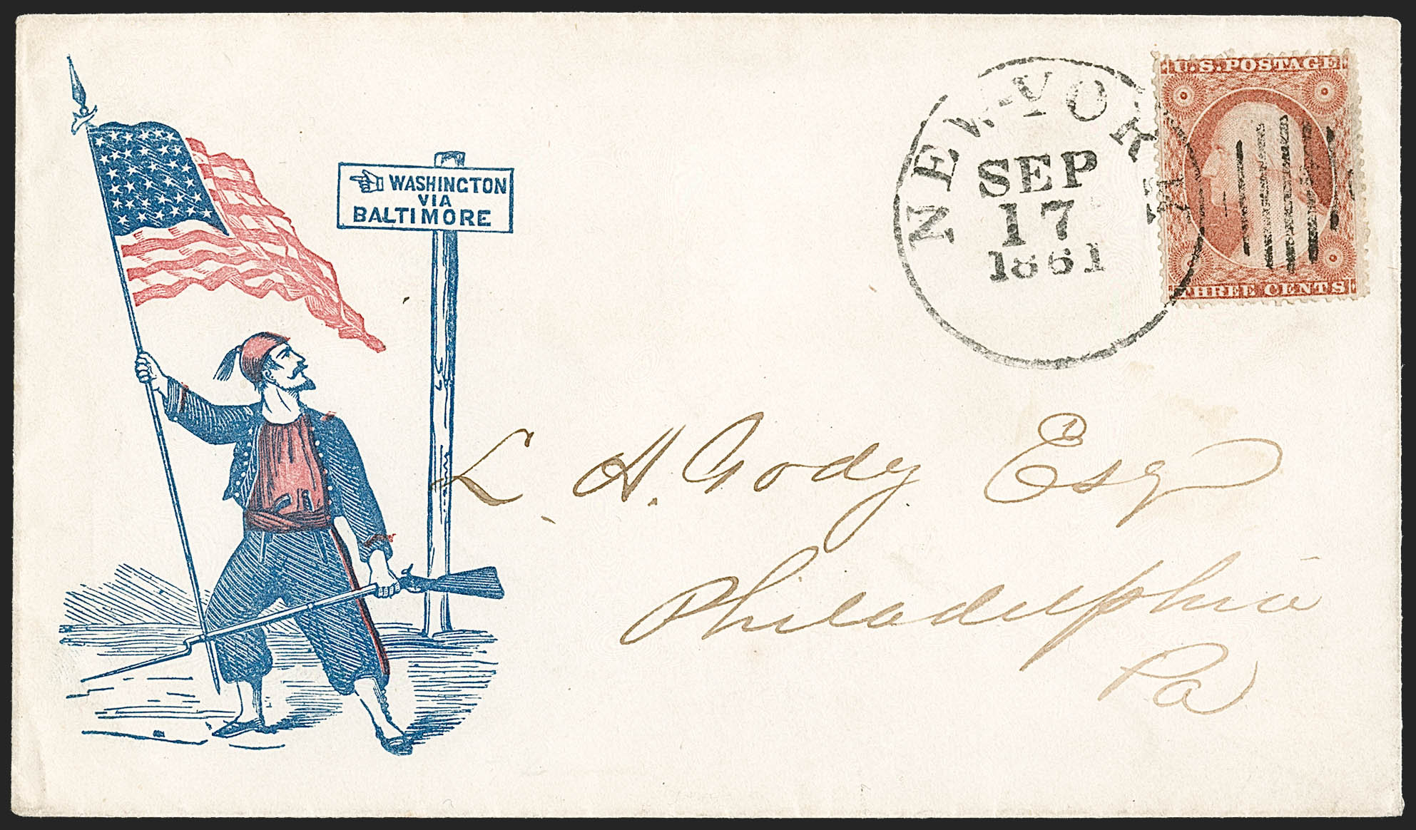Sale no. 1219 — Lot no. 107 — Siegel Auction Galleries