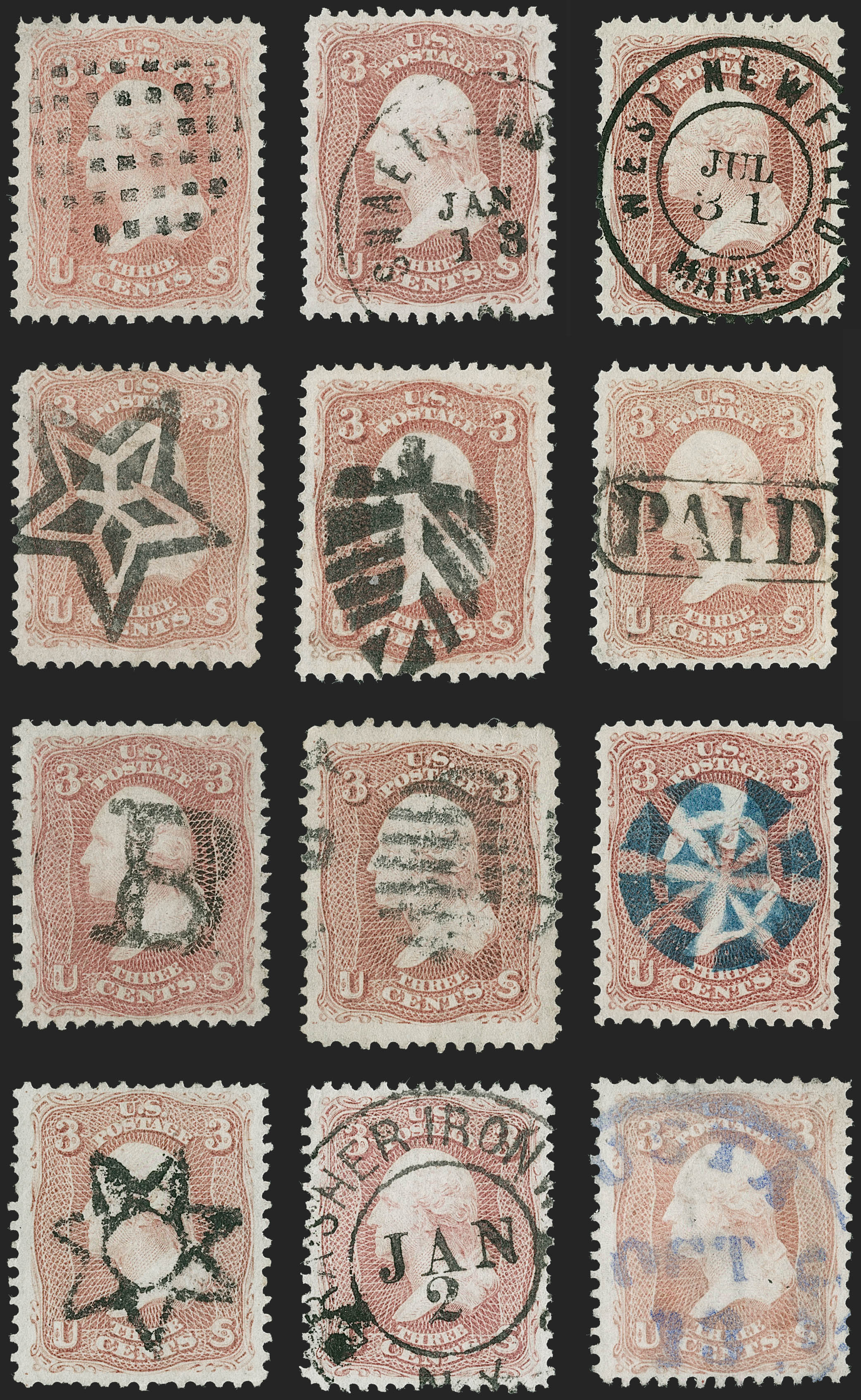 Sale no. 1219 — Lot no. 174 — Siegel Auction Galleries