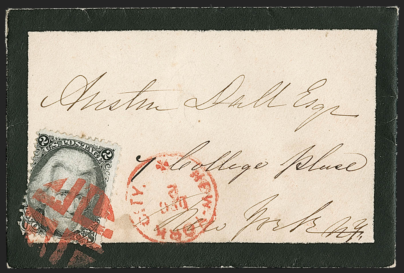 Sale no. 1219 — Lot no. 214 — Siegel Auction Galleries